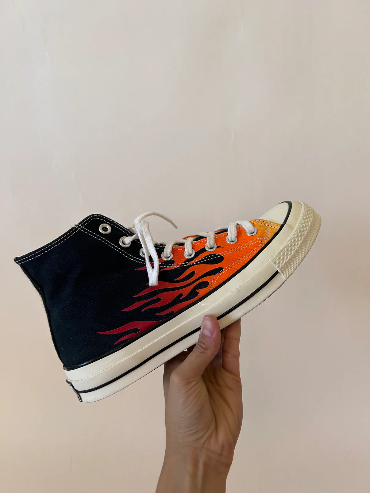 Converse Chuck 70 fire flame print