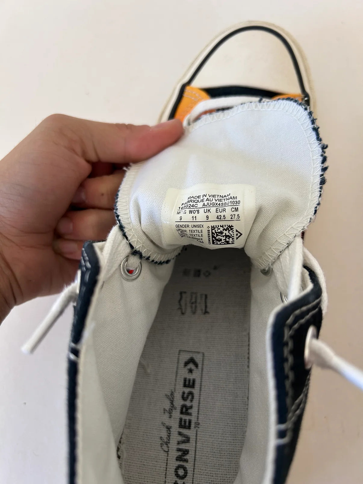 Converse Chuck 70 fire flame print