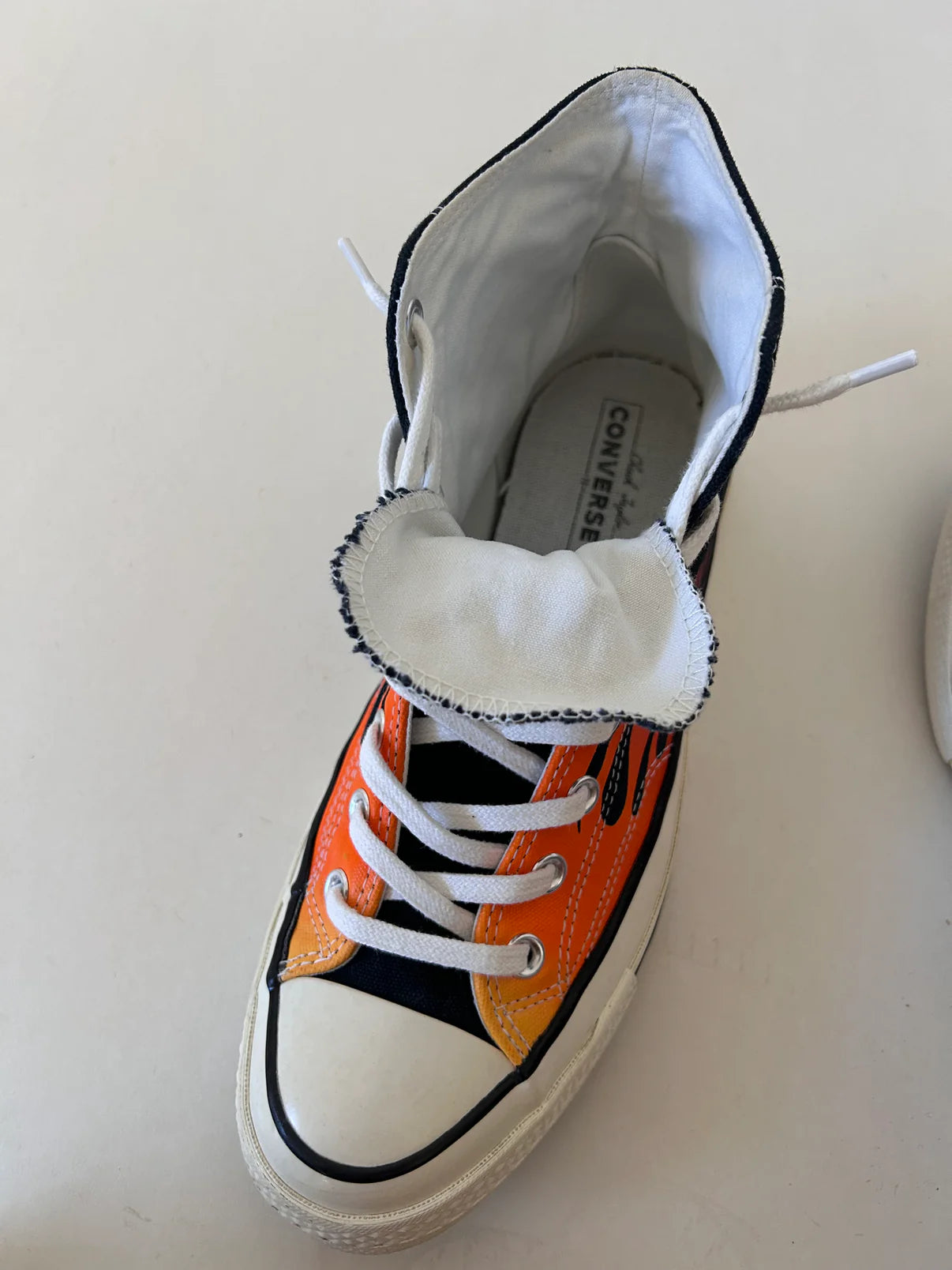 Converse Chuck 70 fire flame print