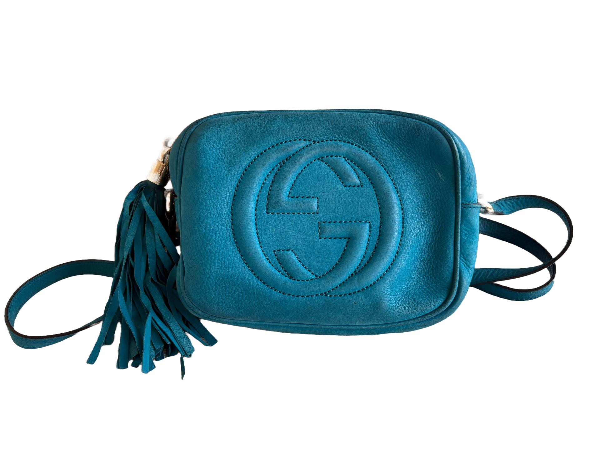 Gucci Suede blue bag