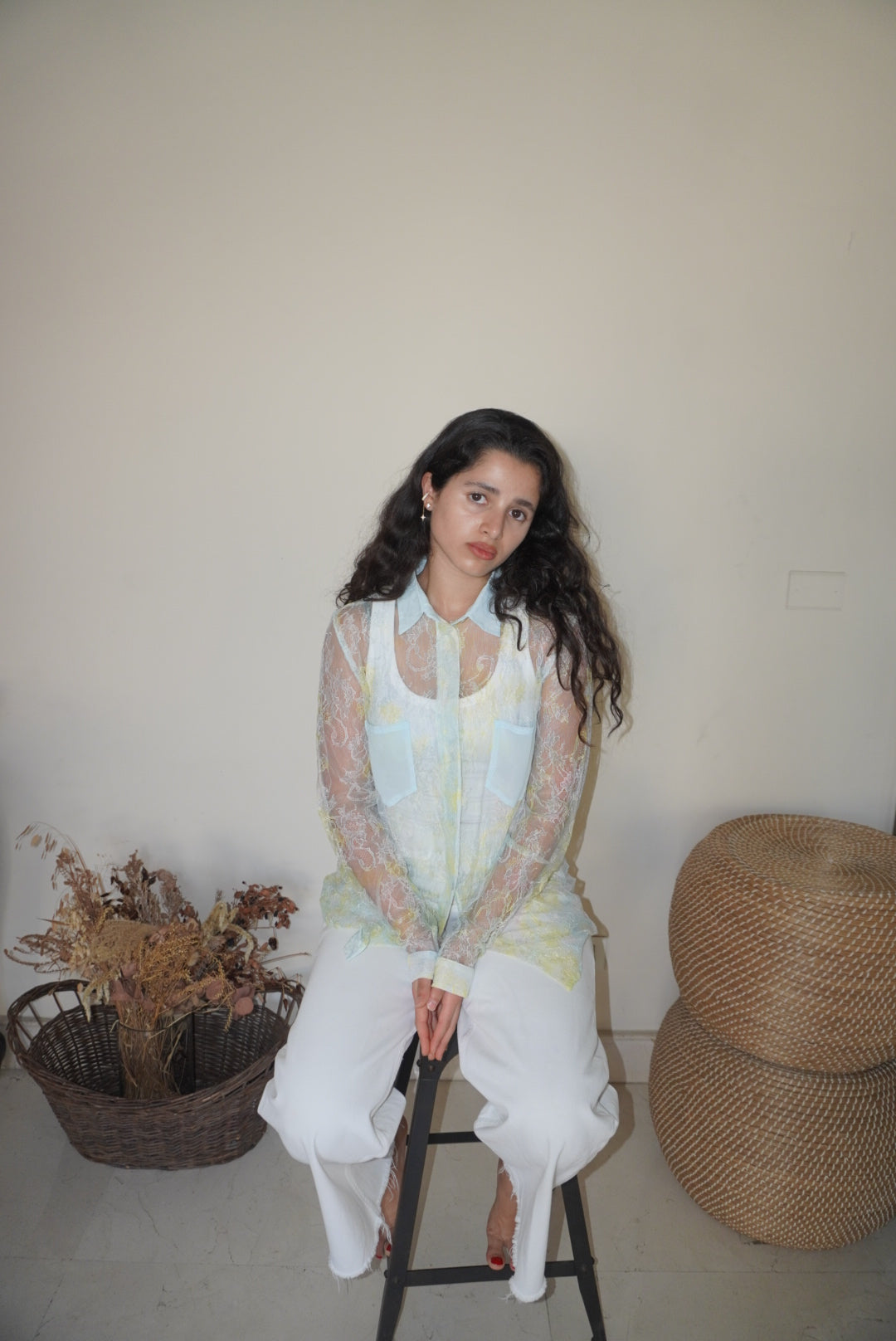 American Retro Lace Top