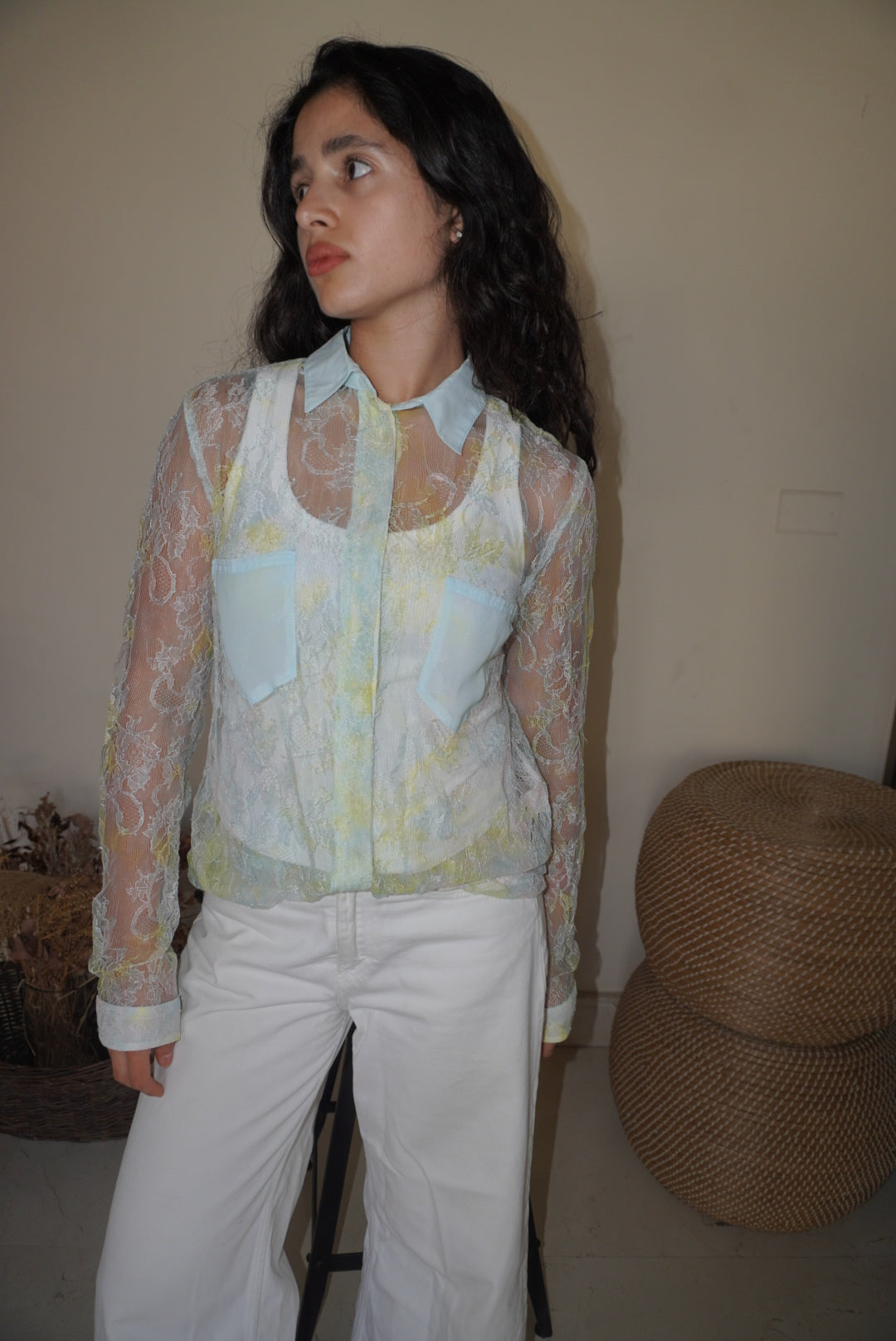 American Retro Lace Top