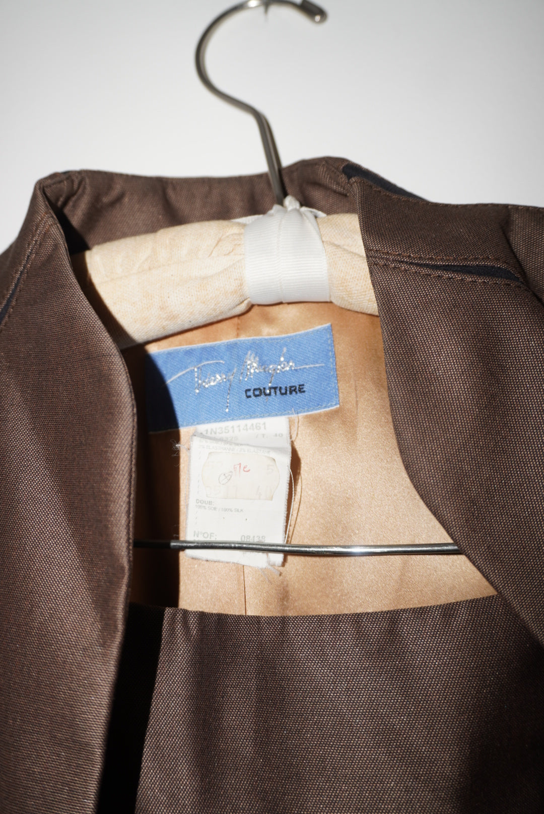 90's Mugler Brown Set