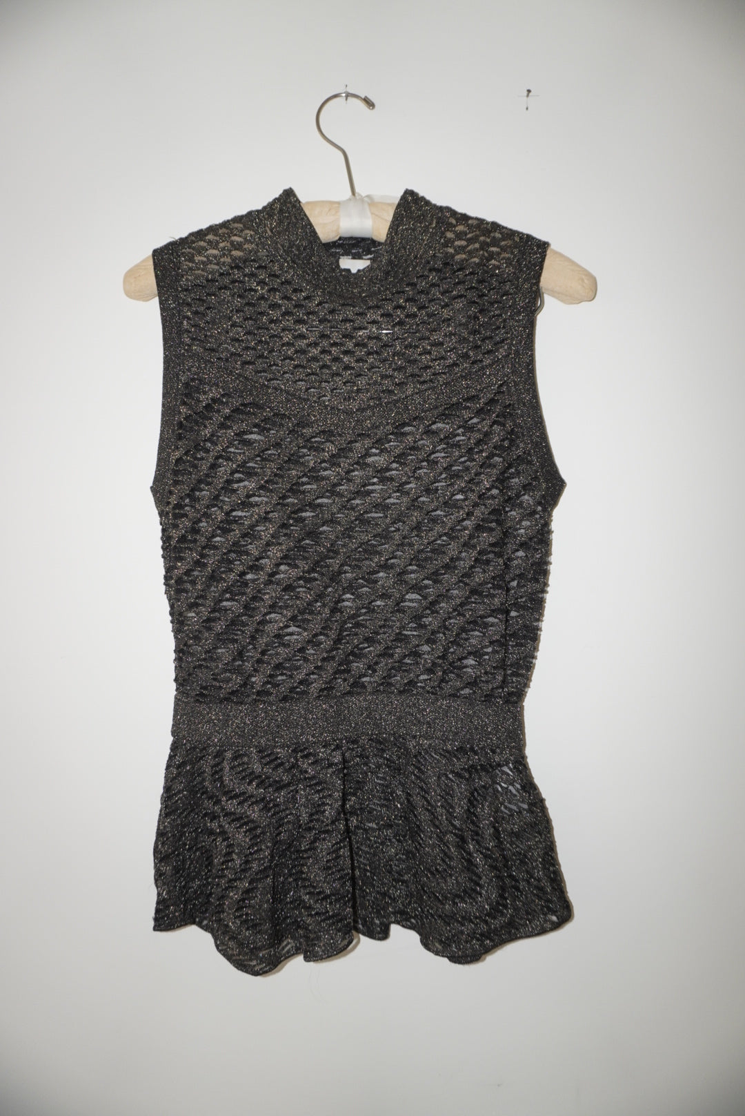 90's missoni viscose see through top