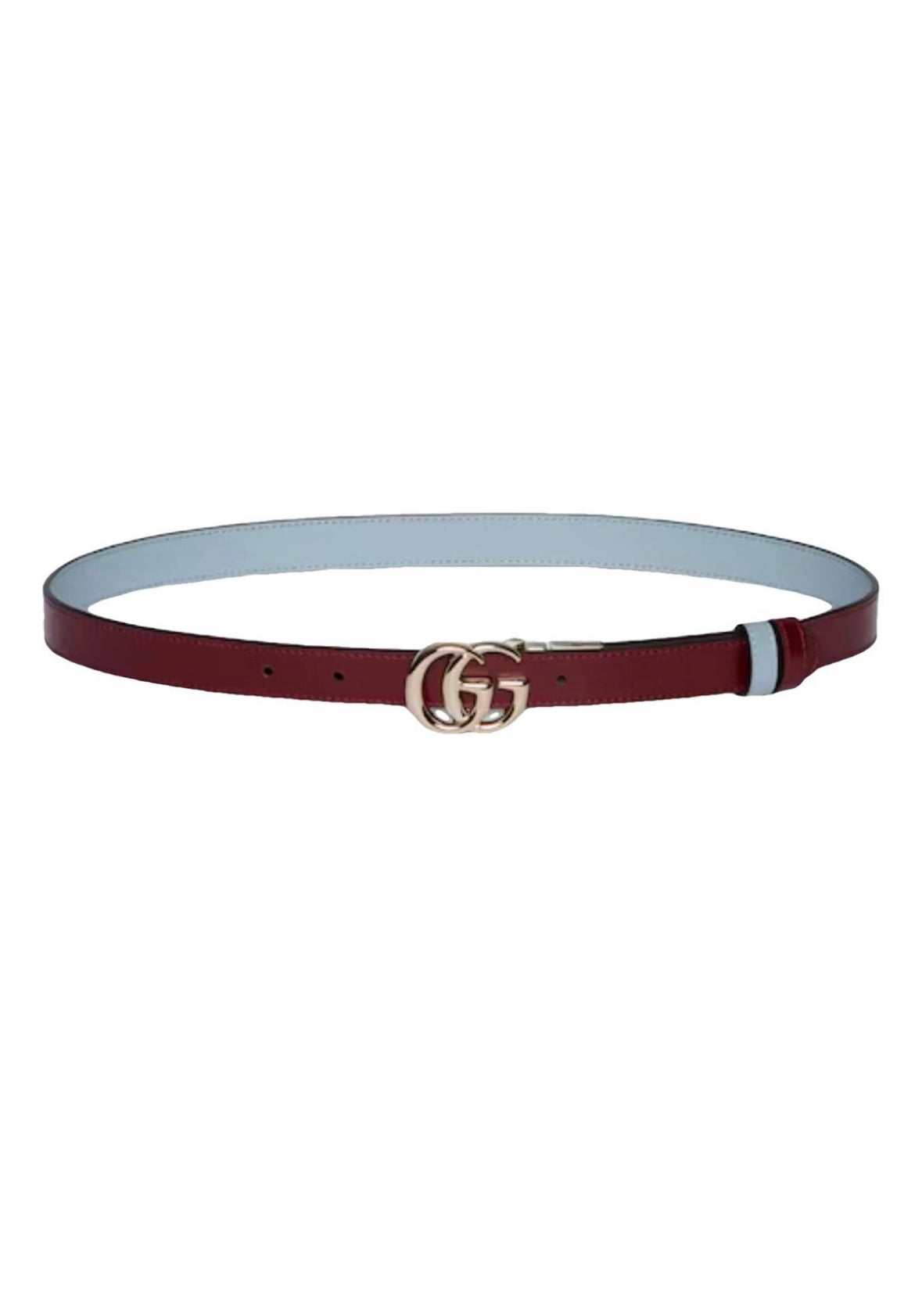 Double sided GG Buckle belt