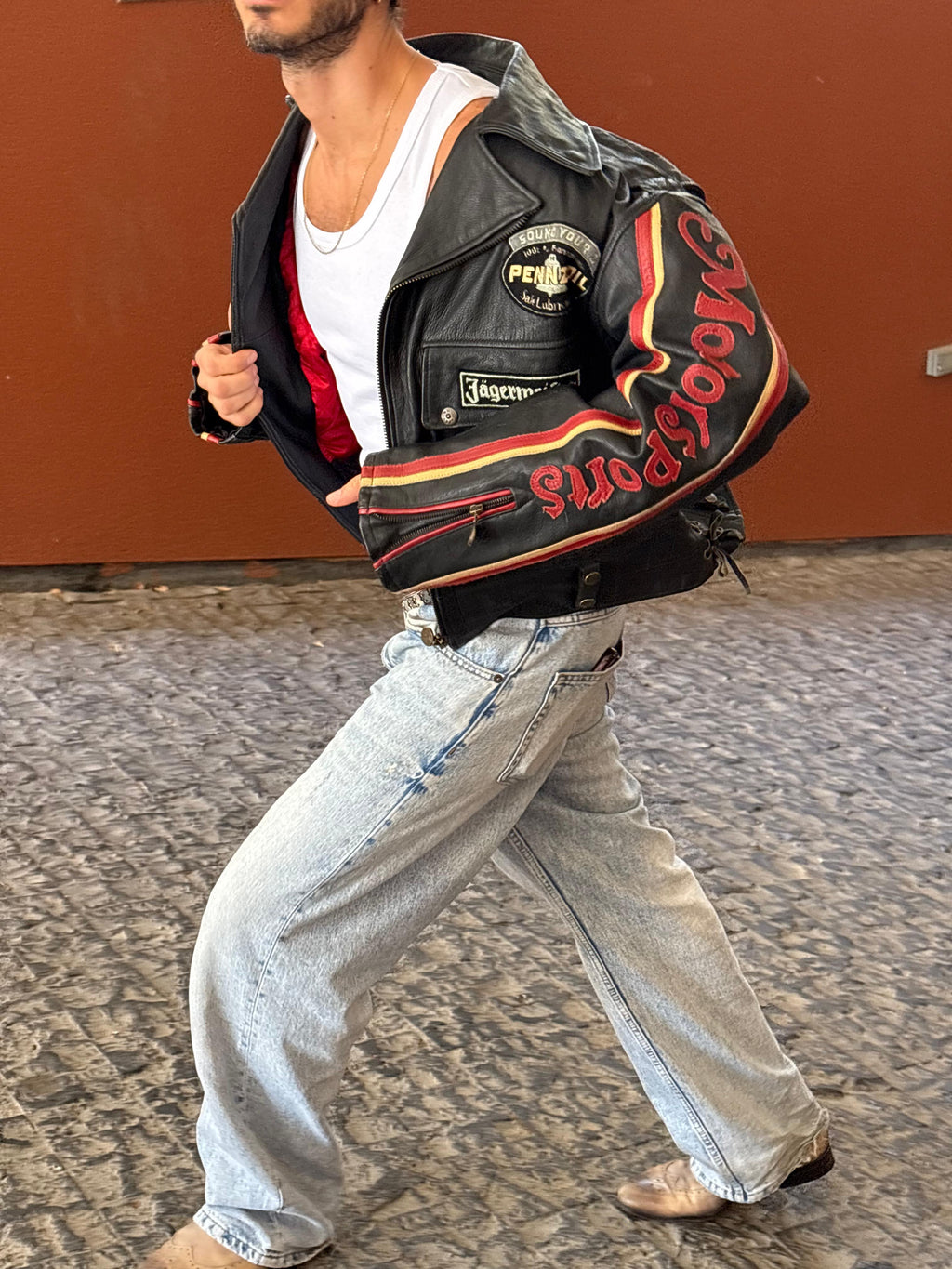 Motorcycle Leather Jacket