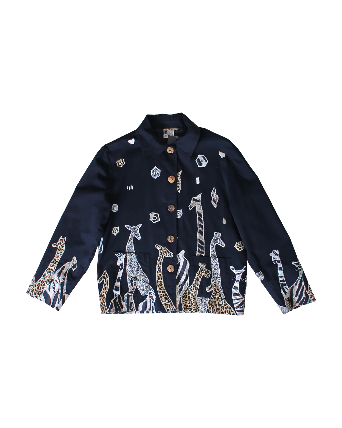 Vintage Animal Print Jacket