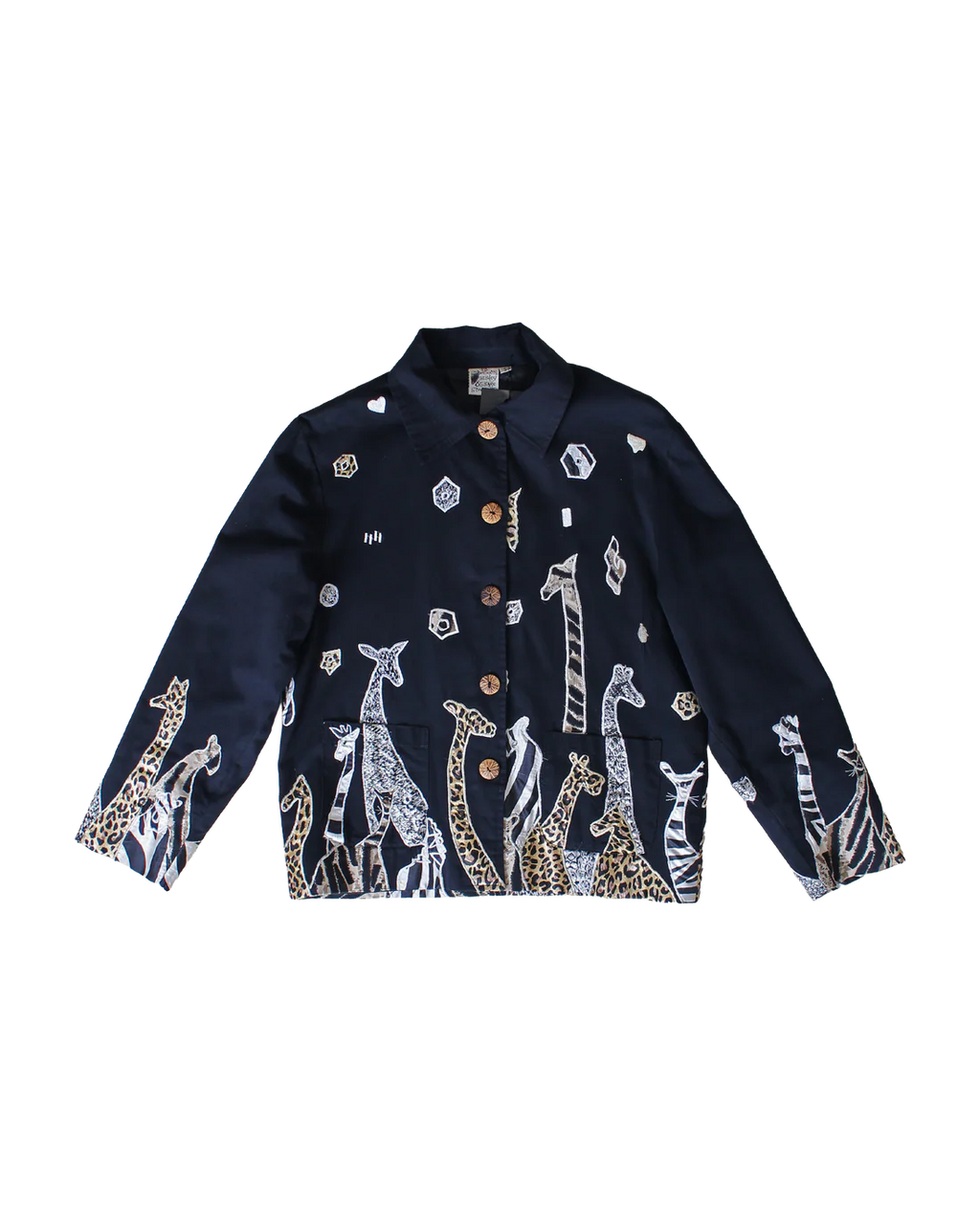 Vintage Animal Print Jacket