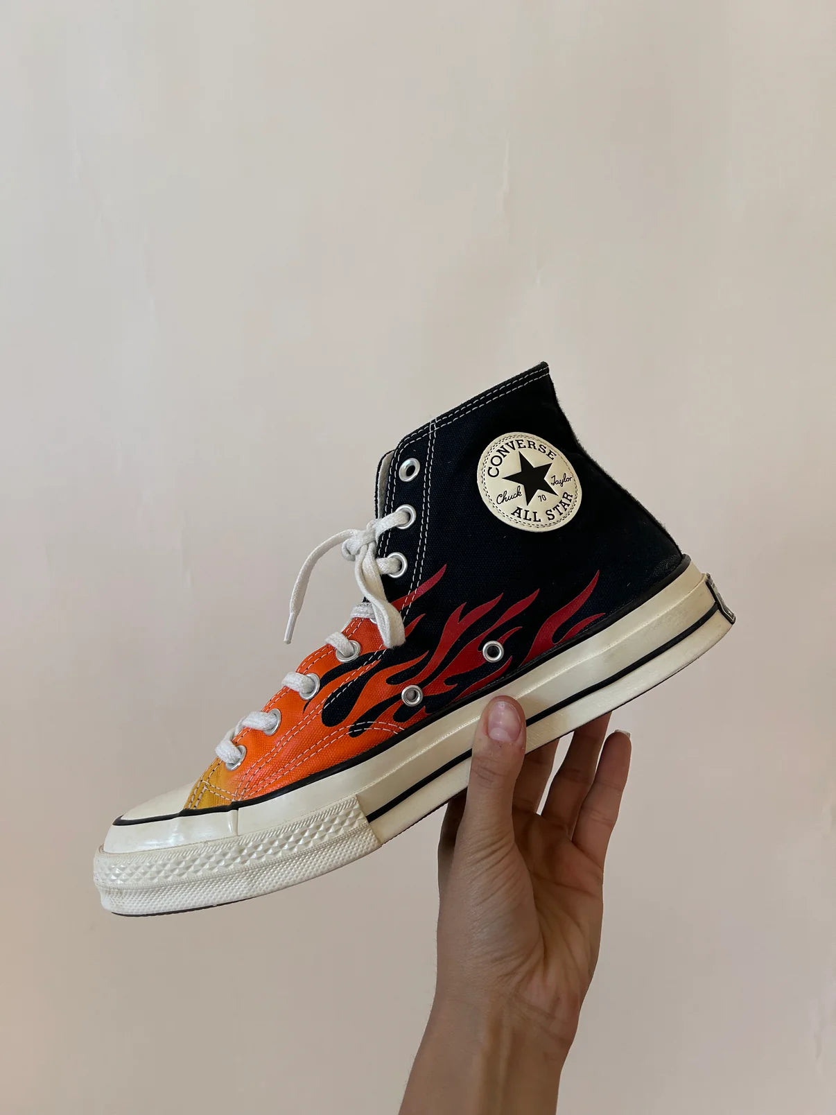 Converse Chuck 70 fire flame print