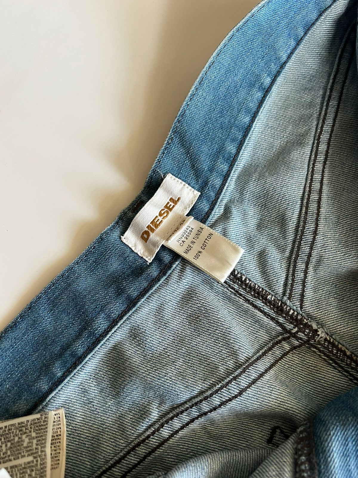 Diesel high waisted long jorts