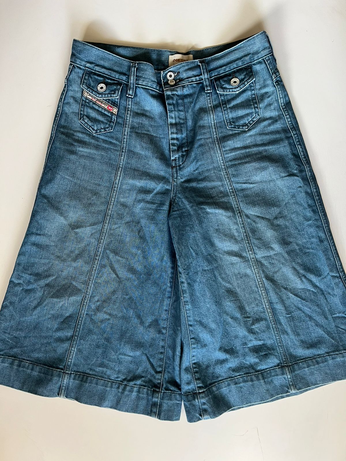 Diesel high waisted long jorts