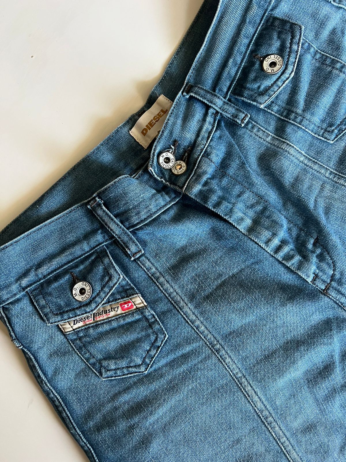 Diesel high waisted long jorts