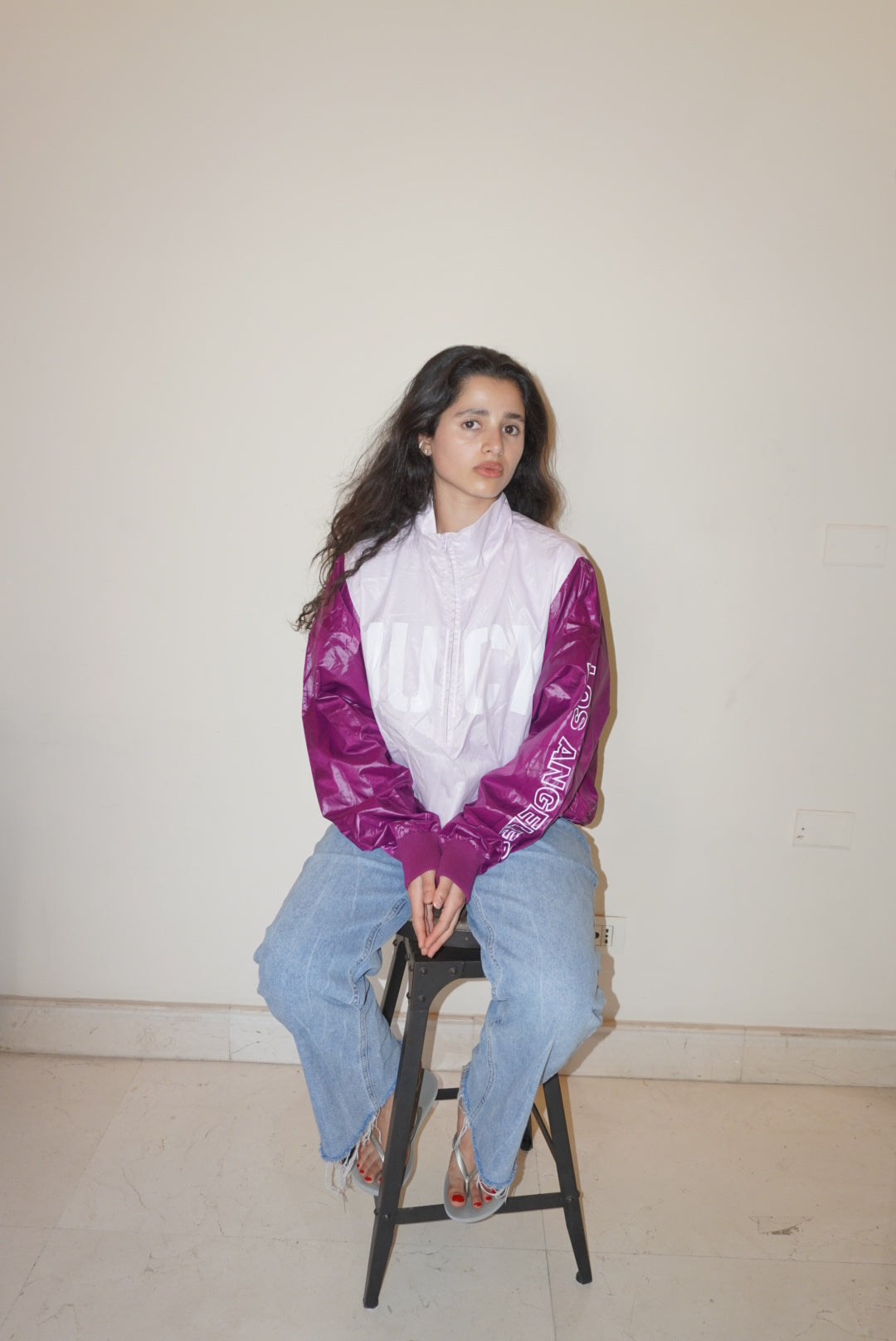 Juicy Couture Quarter-Zip Windbreaker