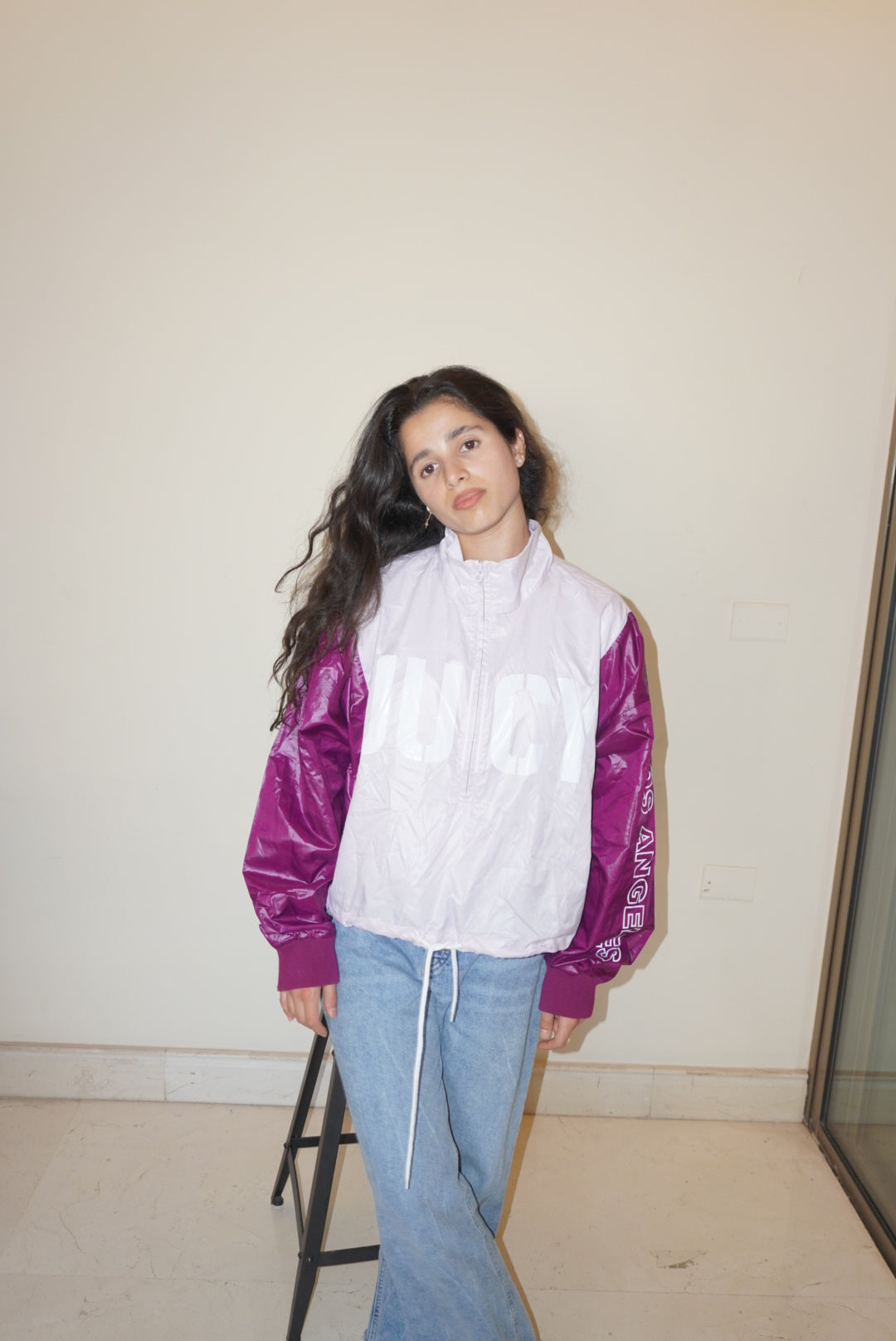 Juicy Couture Quarter-Zip Windbreaker