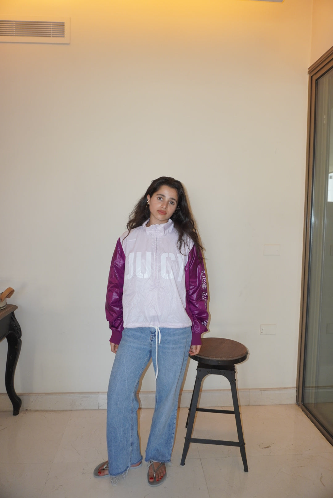 Juicy Couture Quarter-Zip Windbreaker