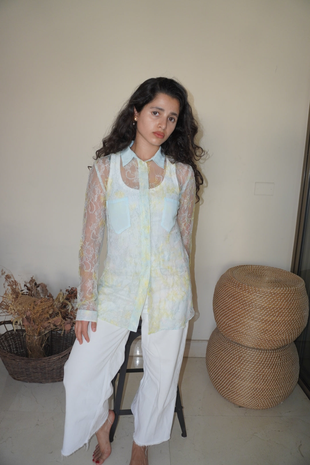 American Retro Lace Top