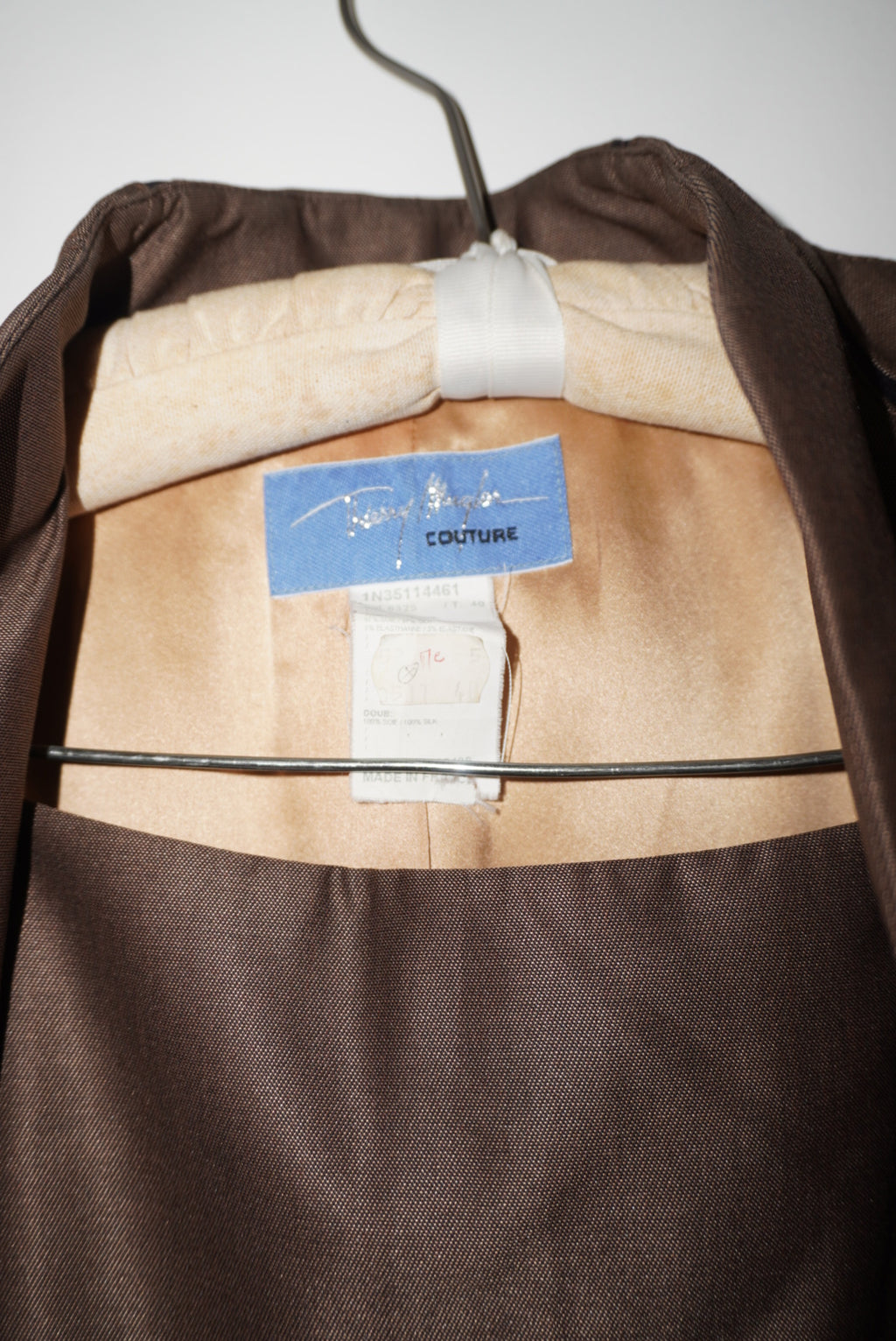 90's Mugler Brown Set