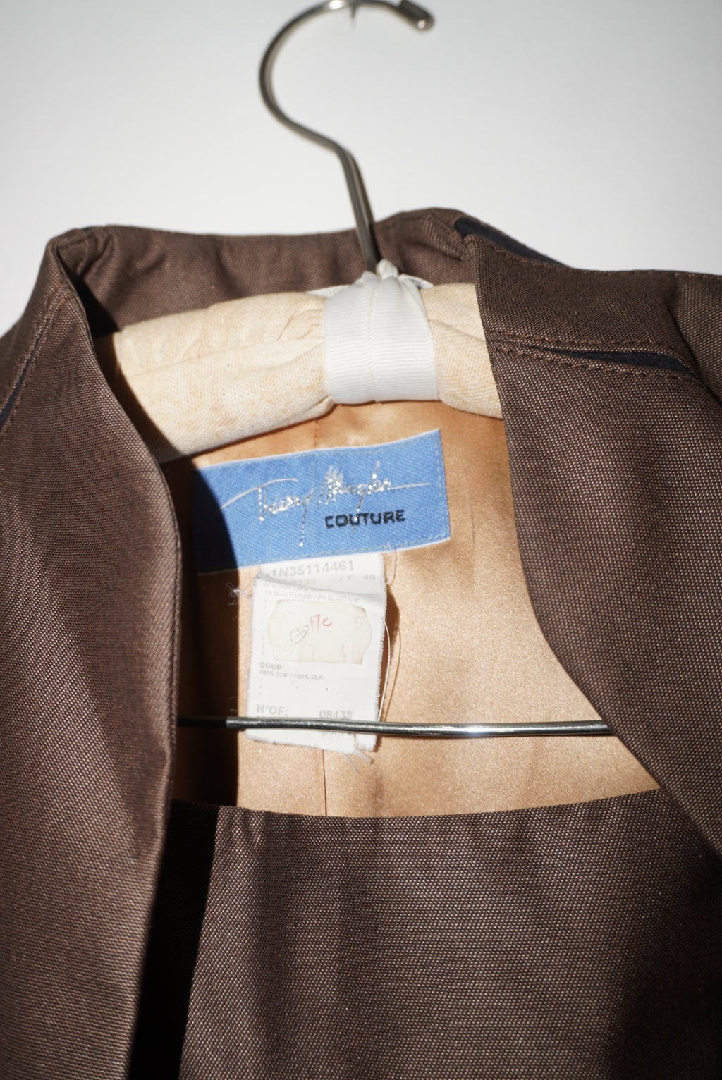 90's Mugler Brown Set