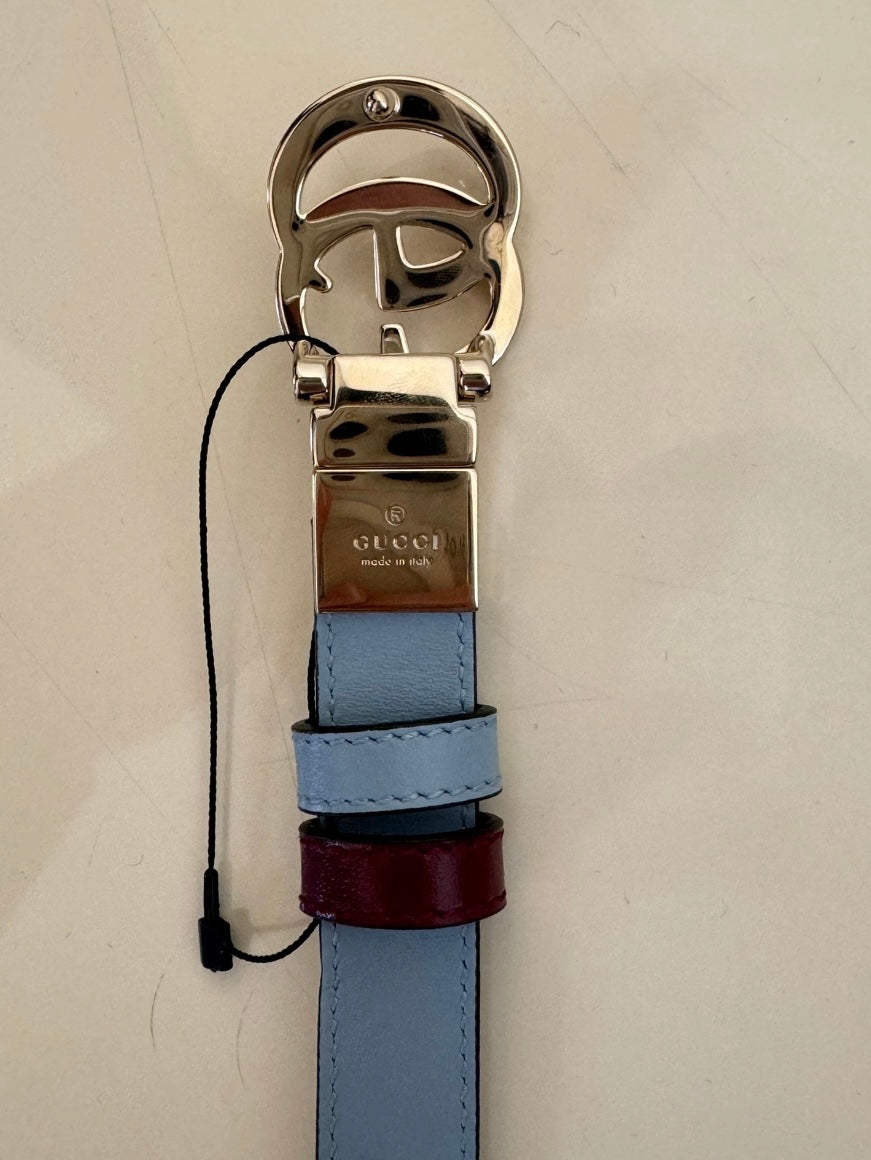 Double sided GG Buckle belt