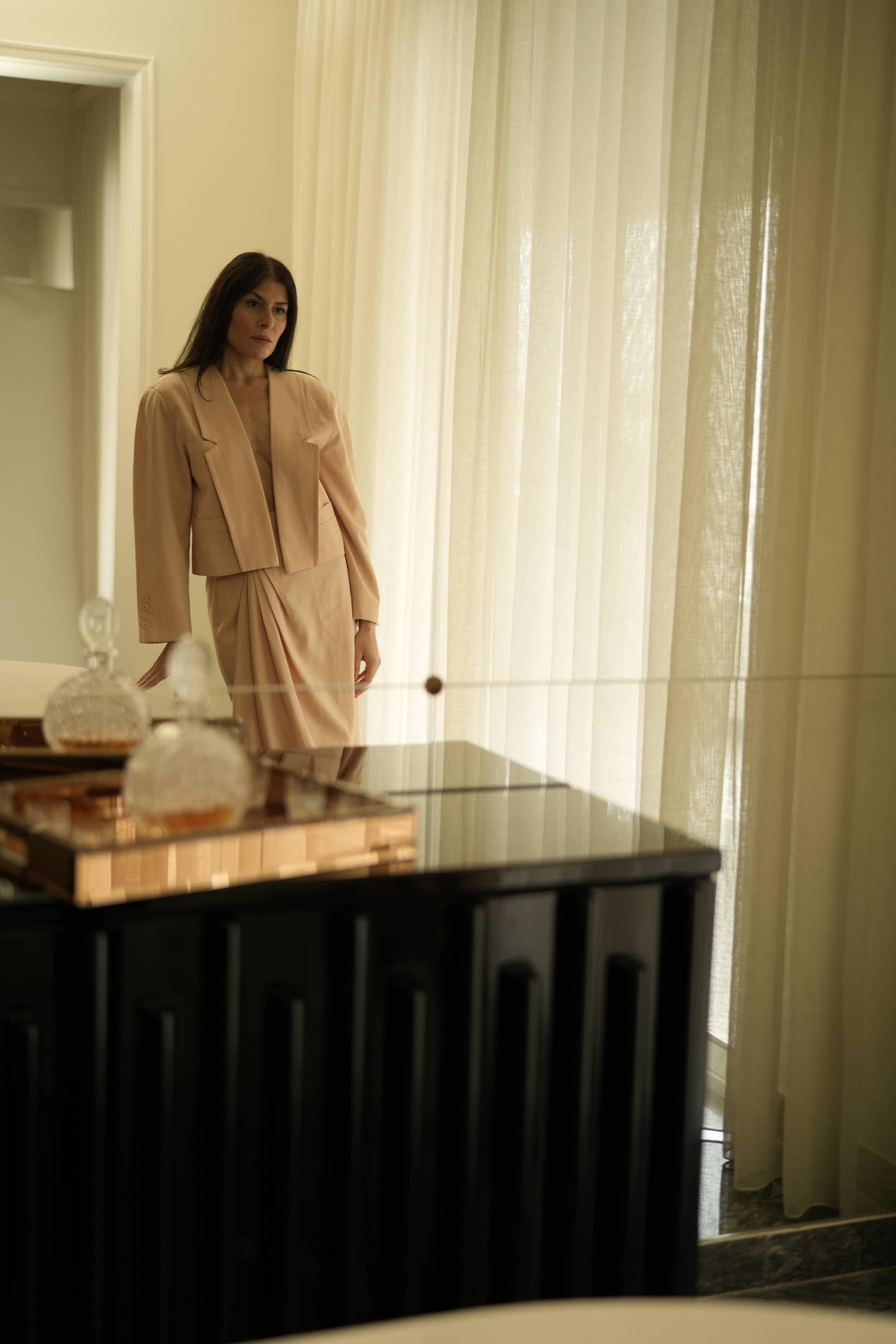 Vintage Baby Pink Escada Set