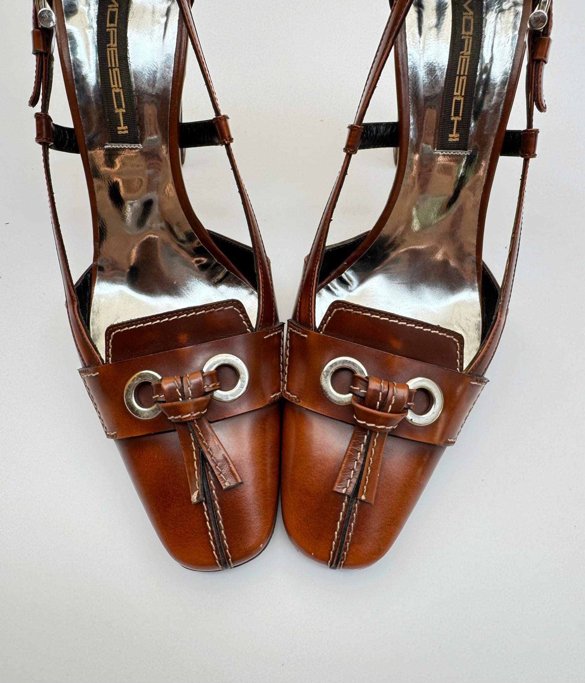 Moreschi Leather Heels - italy