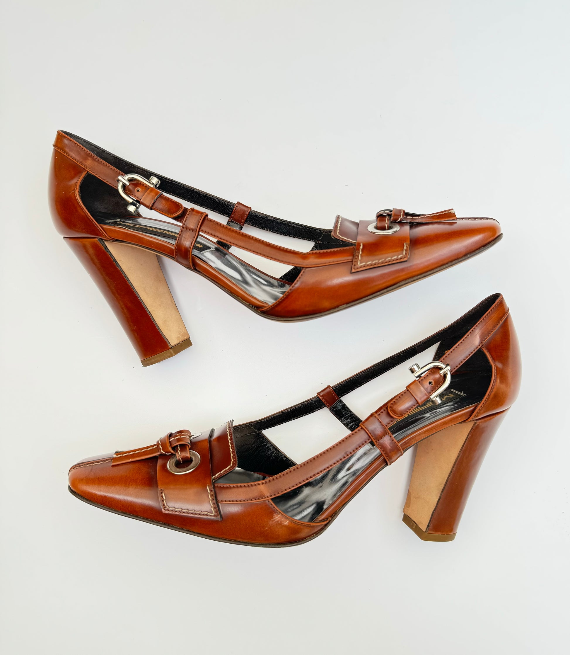 Moreschi Leather Heels - italy