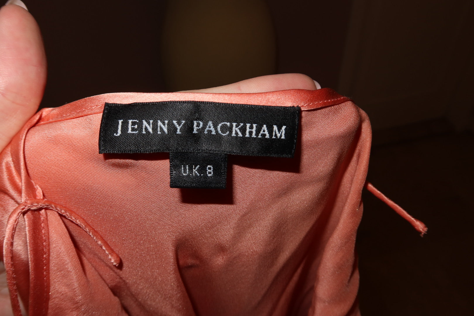 Jenny Packham swirl/Sungem sequin gown