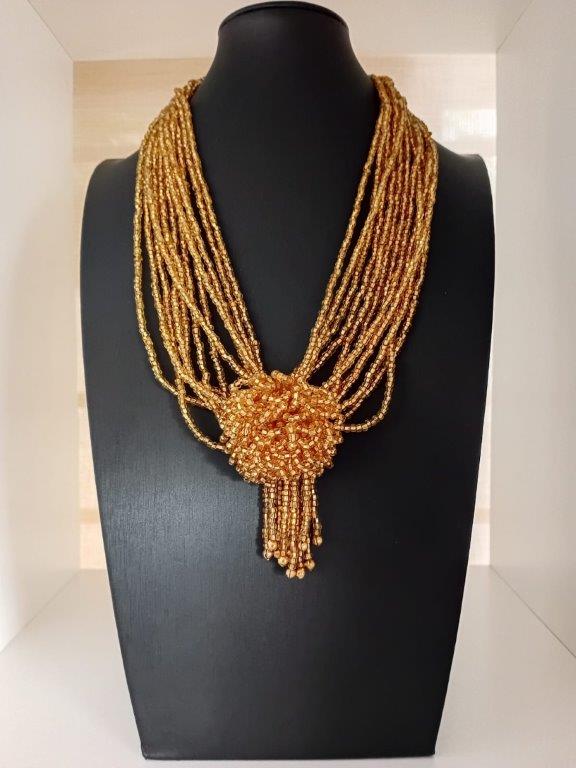Golden Knot Vintage Necklace