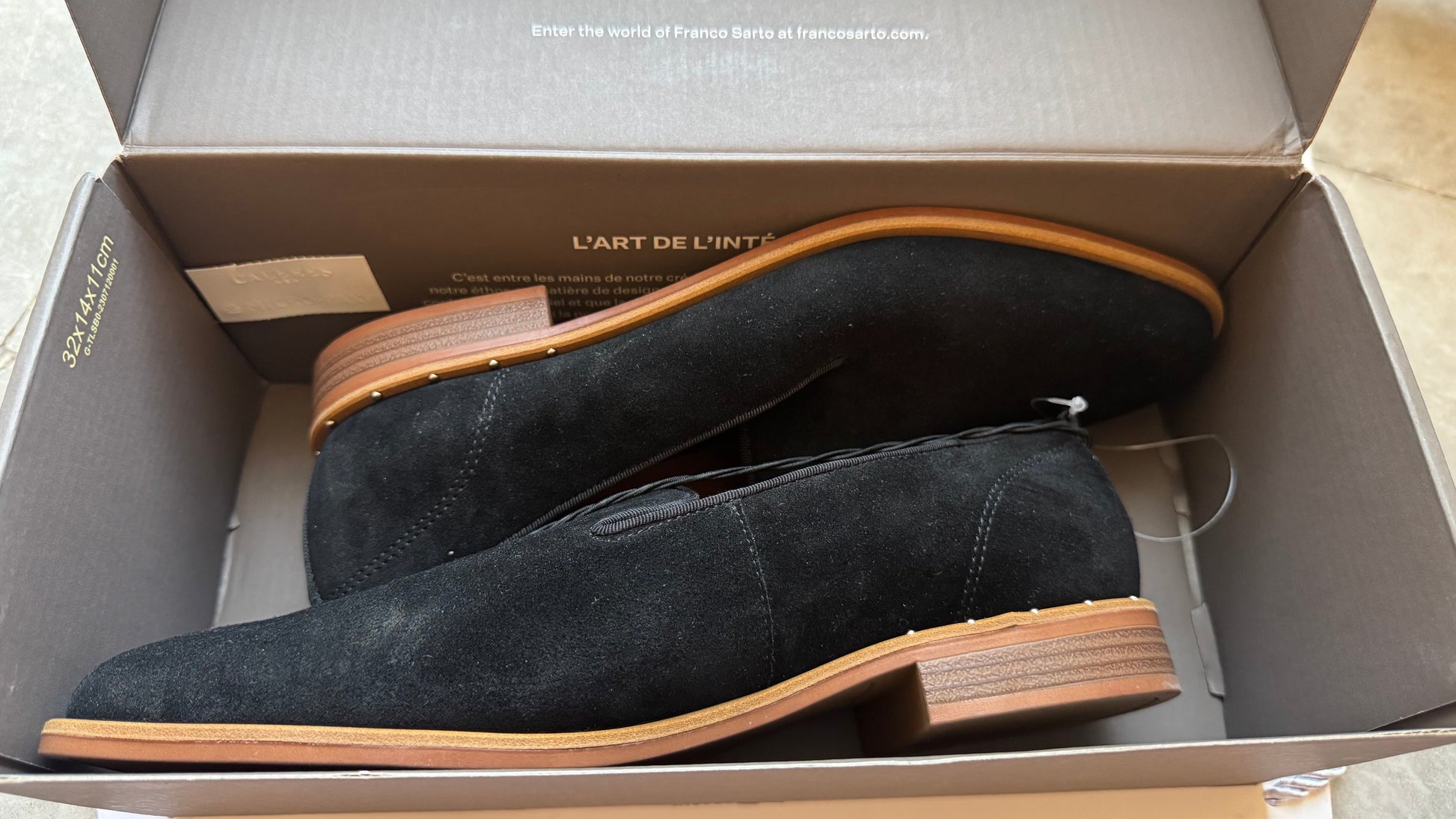 Franco Sarto - Real Leather Suede Loafers