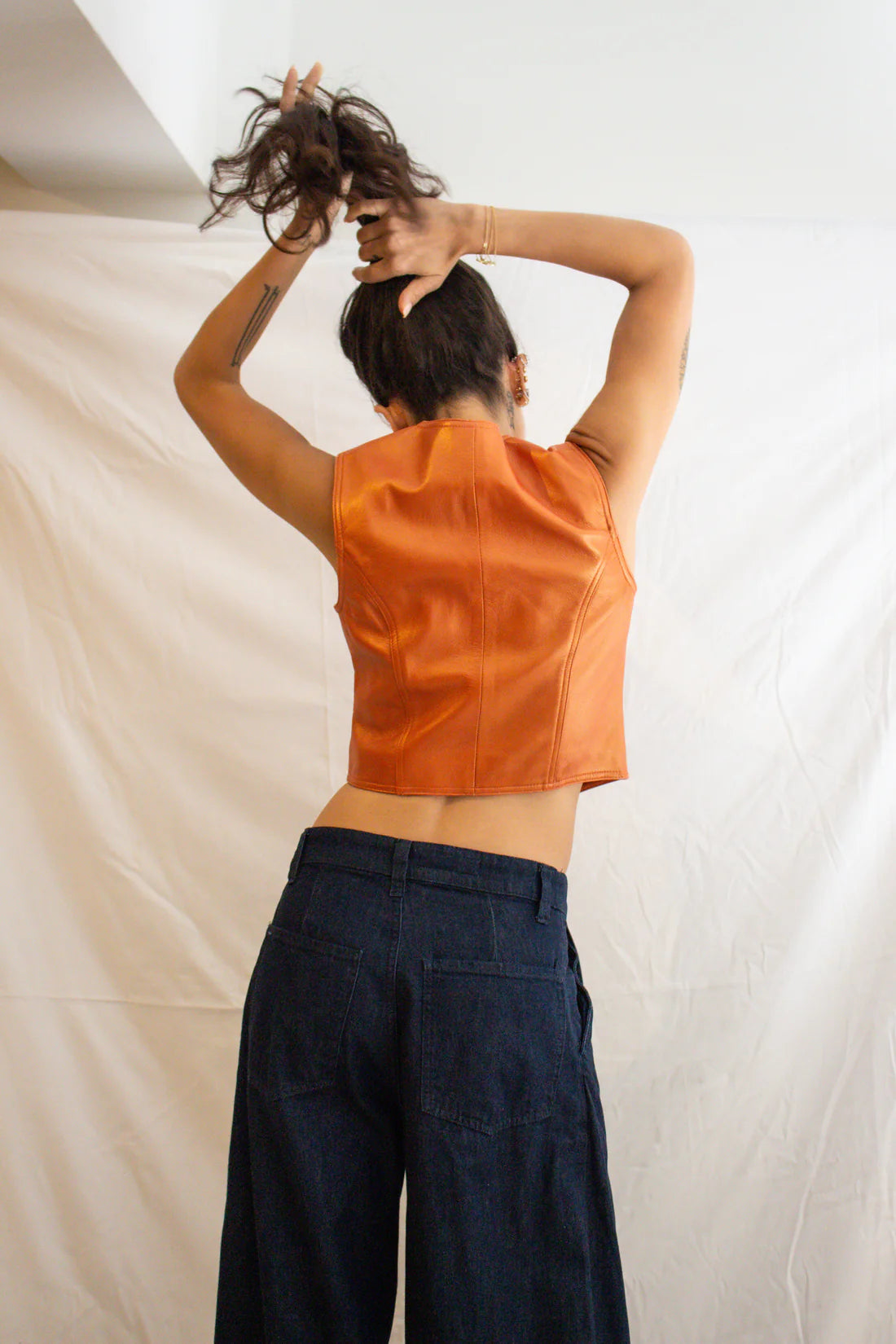 Vintage Leather Vest