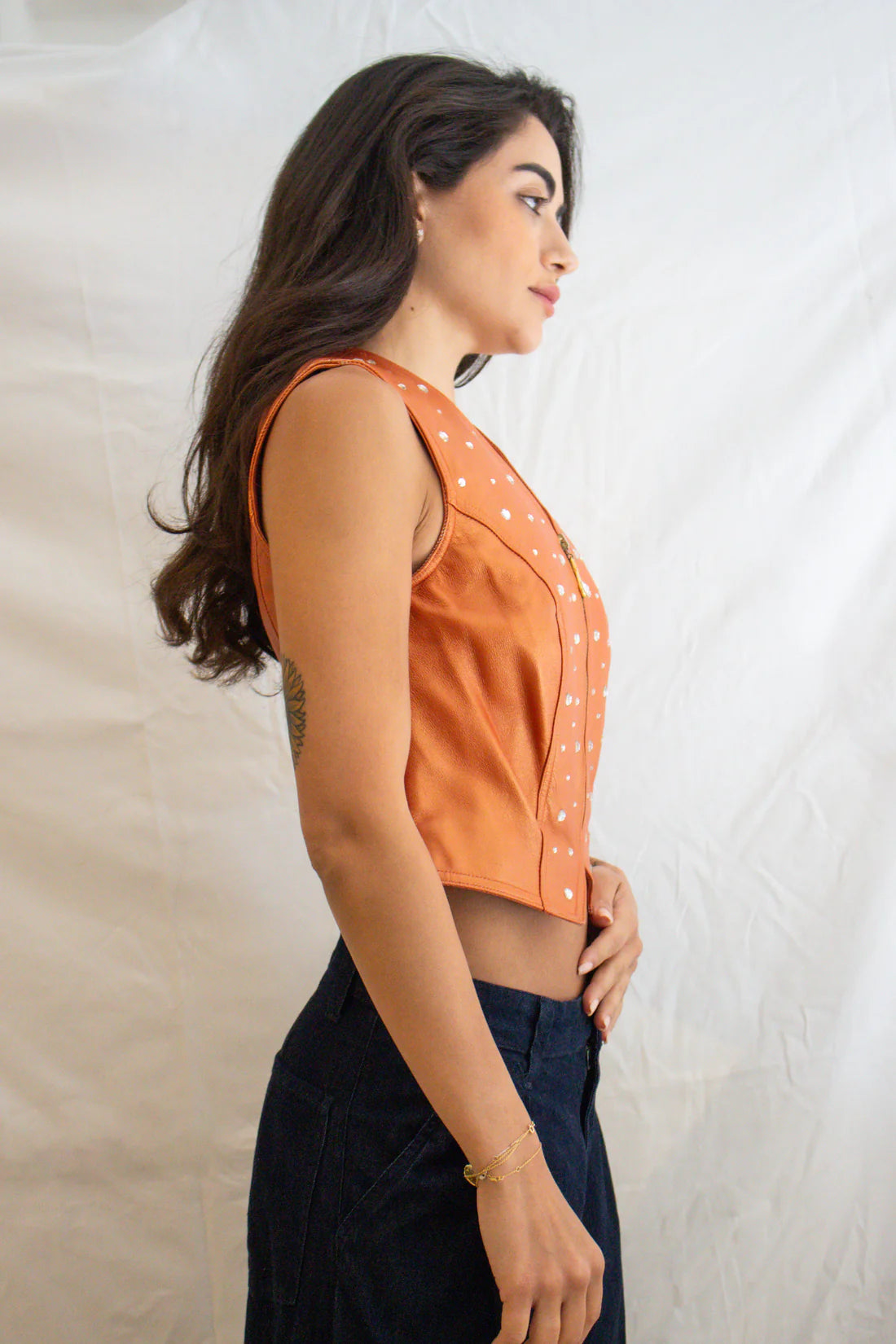 Vintage Leather Vest