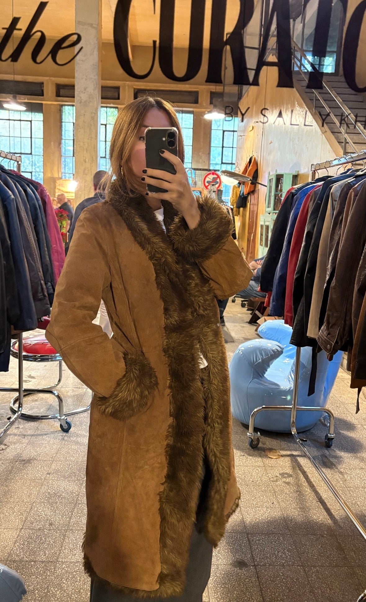 Vintage Suede Coat