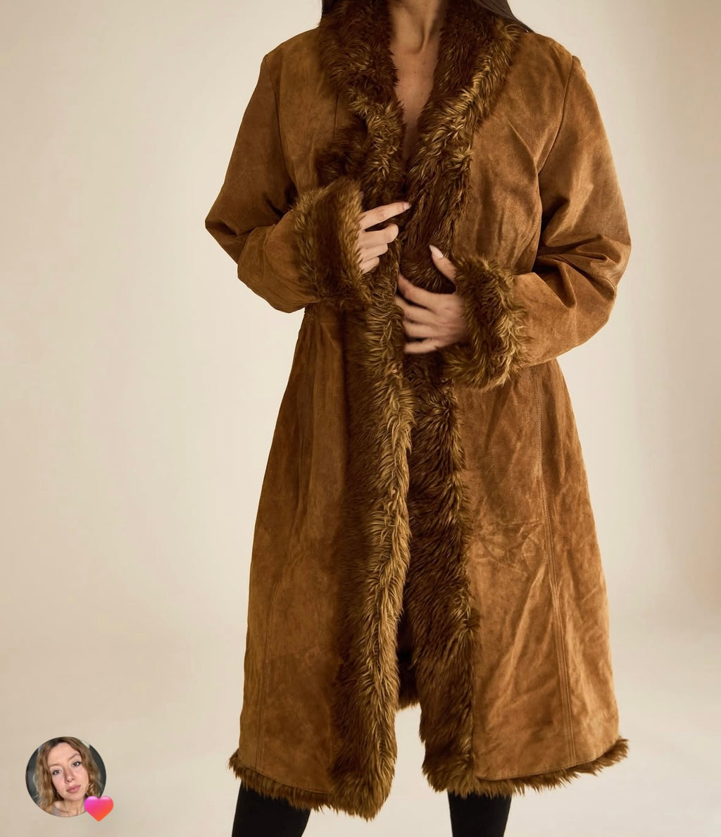 Vintage Suede Coat