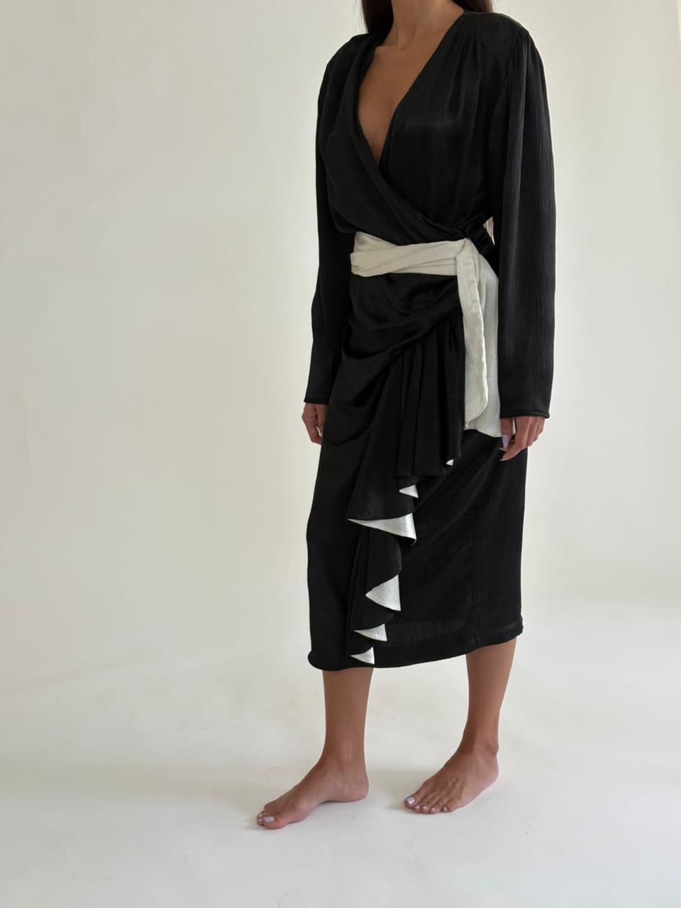 Vintage Ruffled Dress