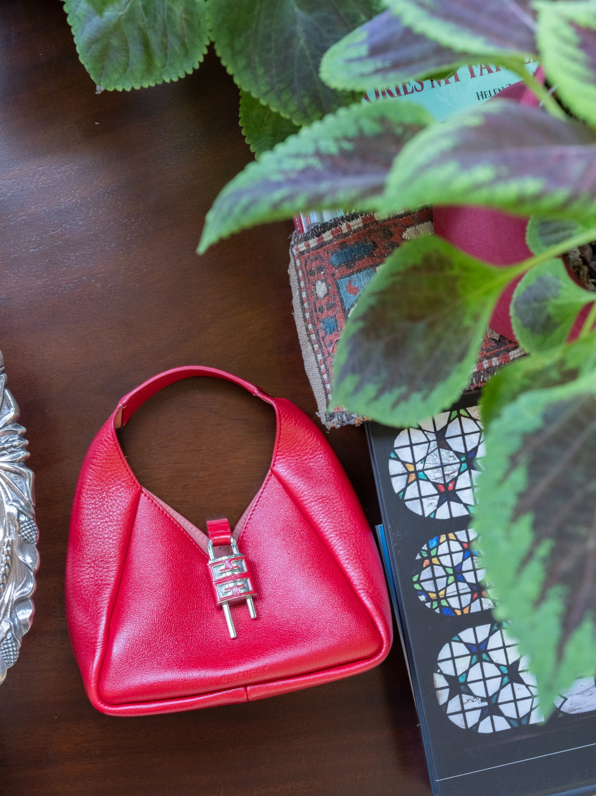 Givenchy G-Hobo Mini Leather Shoulder Bag