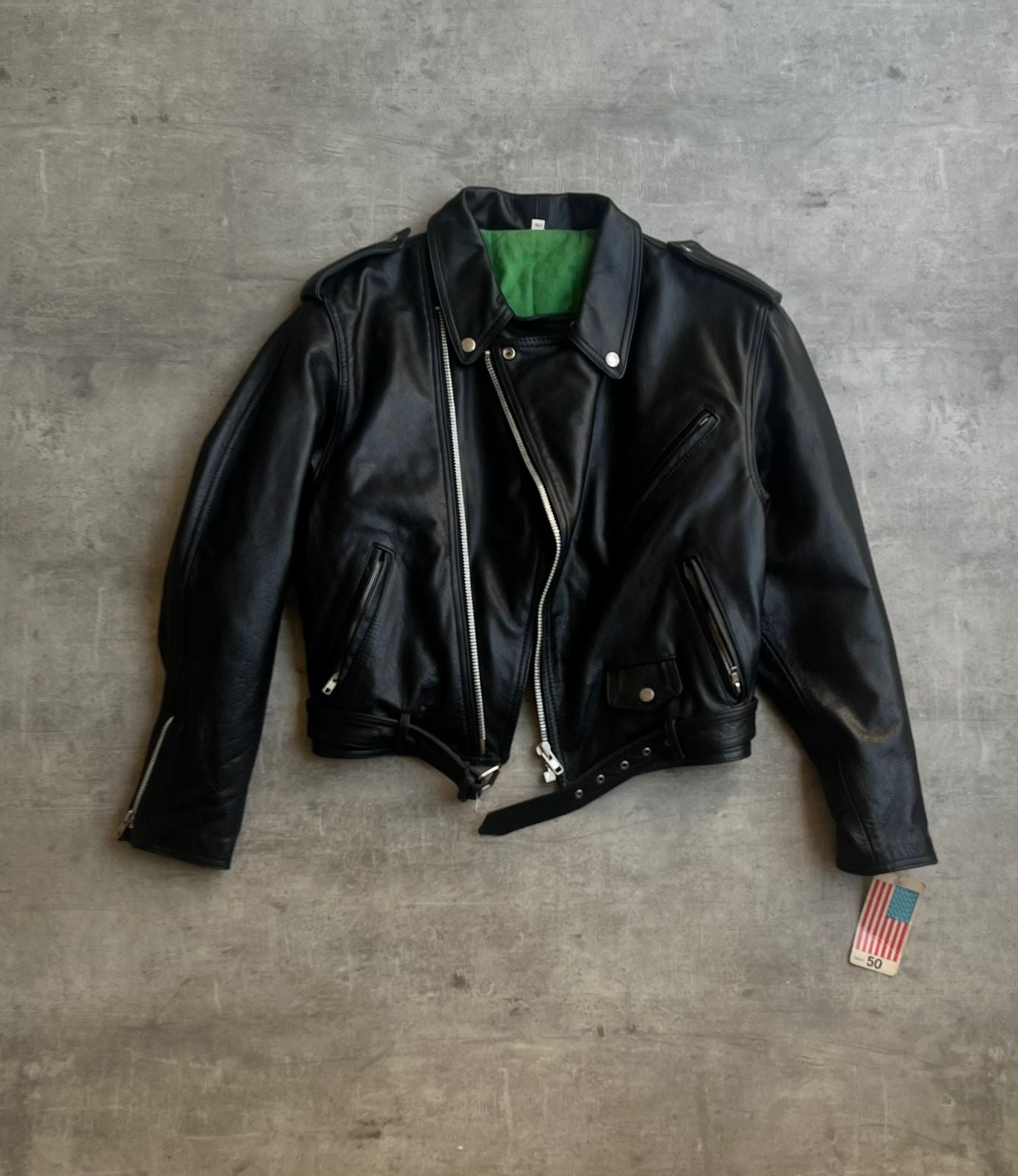 Genuine leather jacket