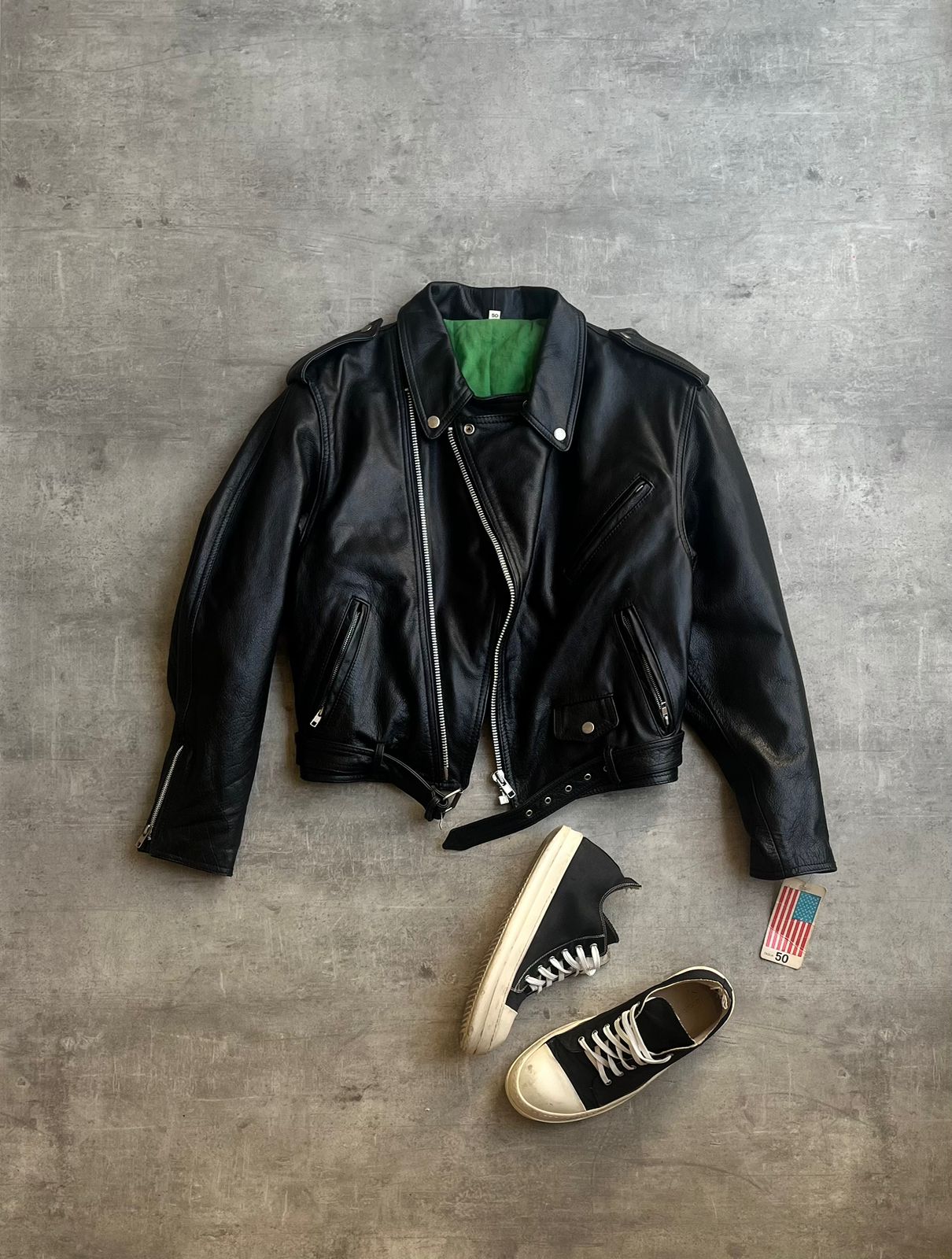 Genuine leather jacket