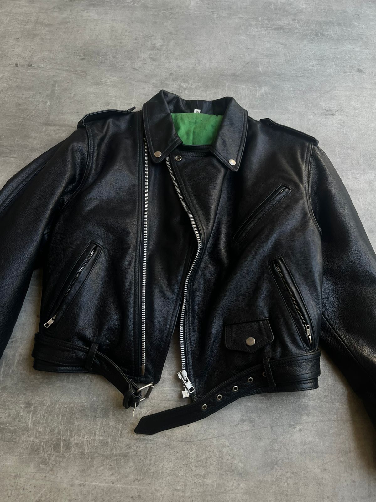 Genuine leather jacket