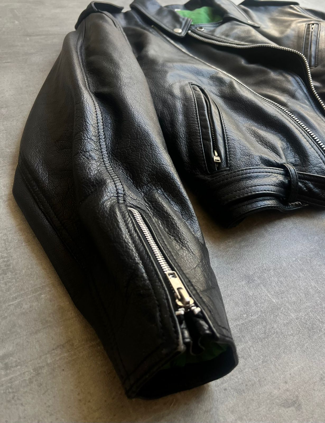 Genuine leather jacket