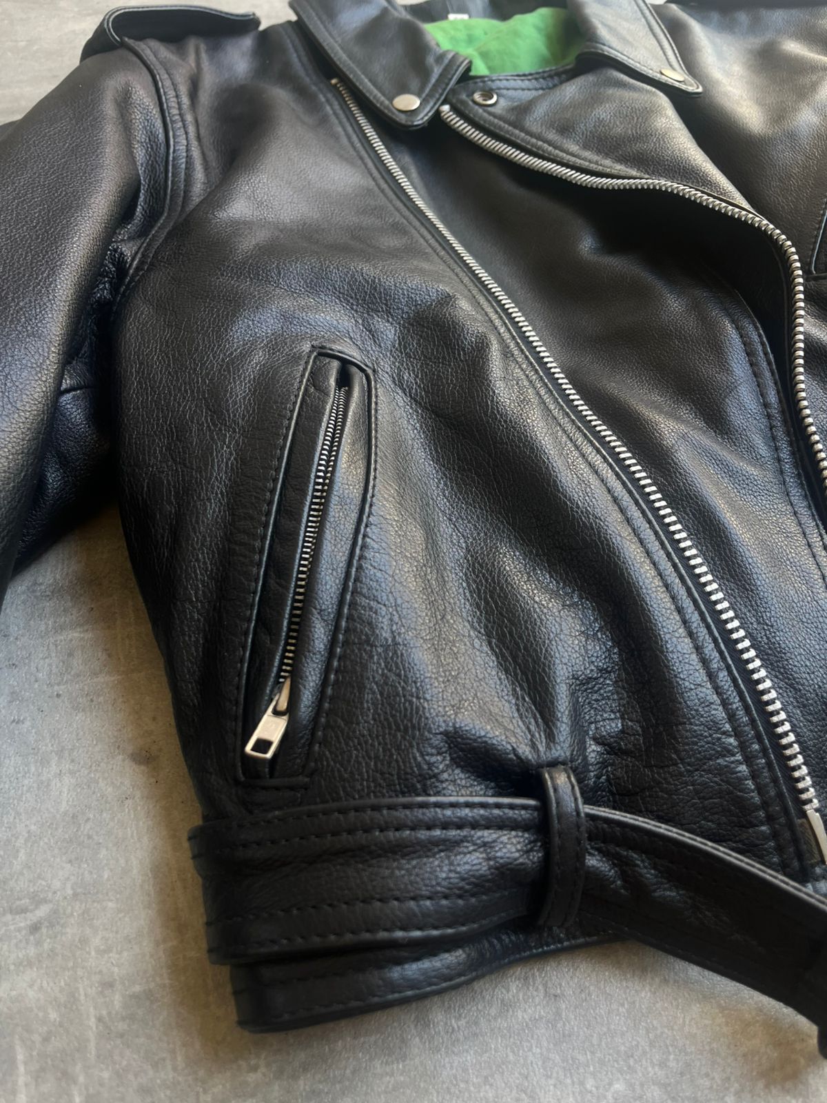 Genuine leather jacket