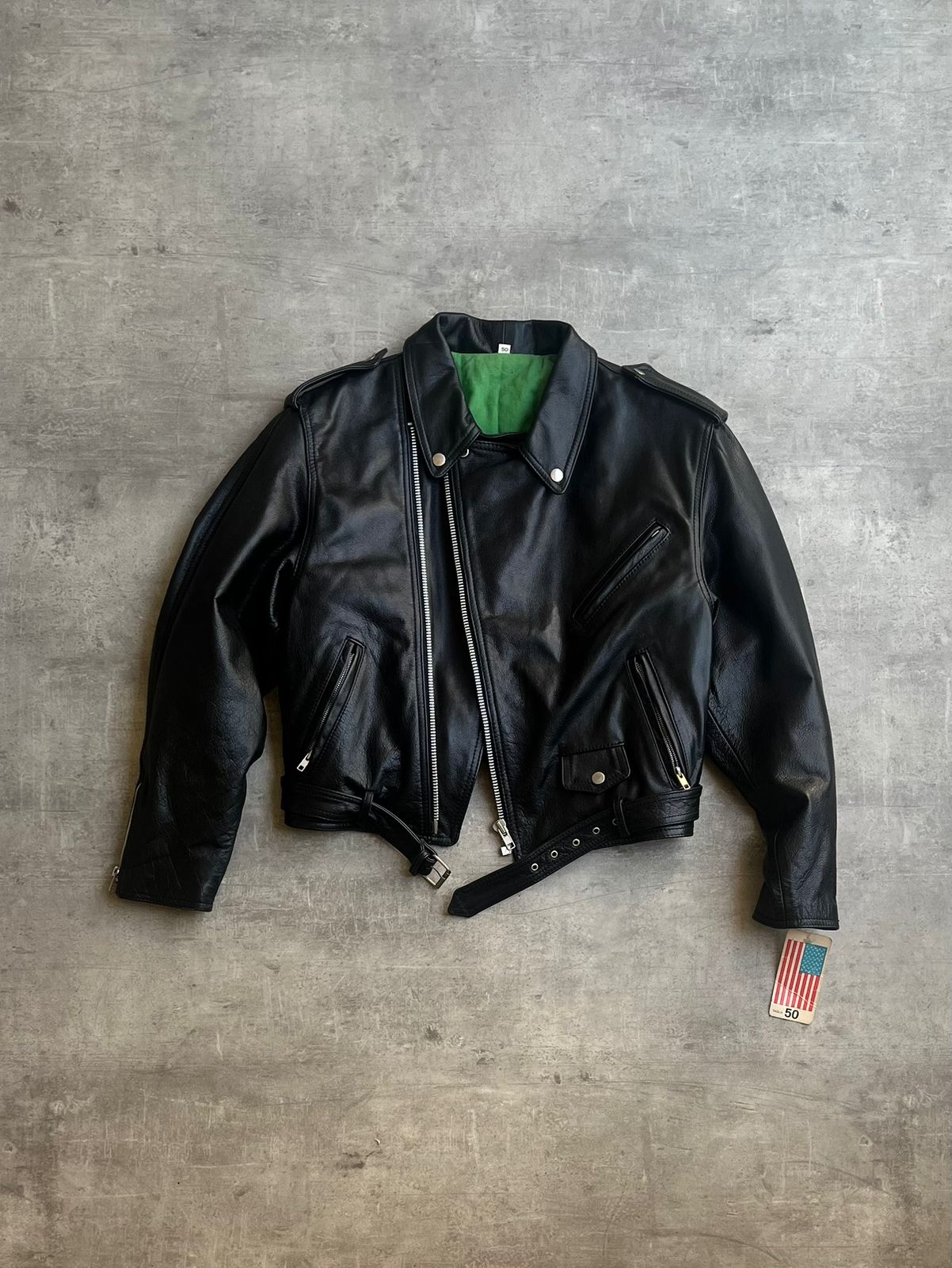 Genuine leather jacket