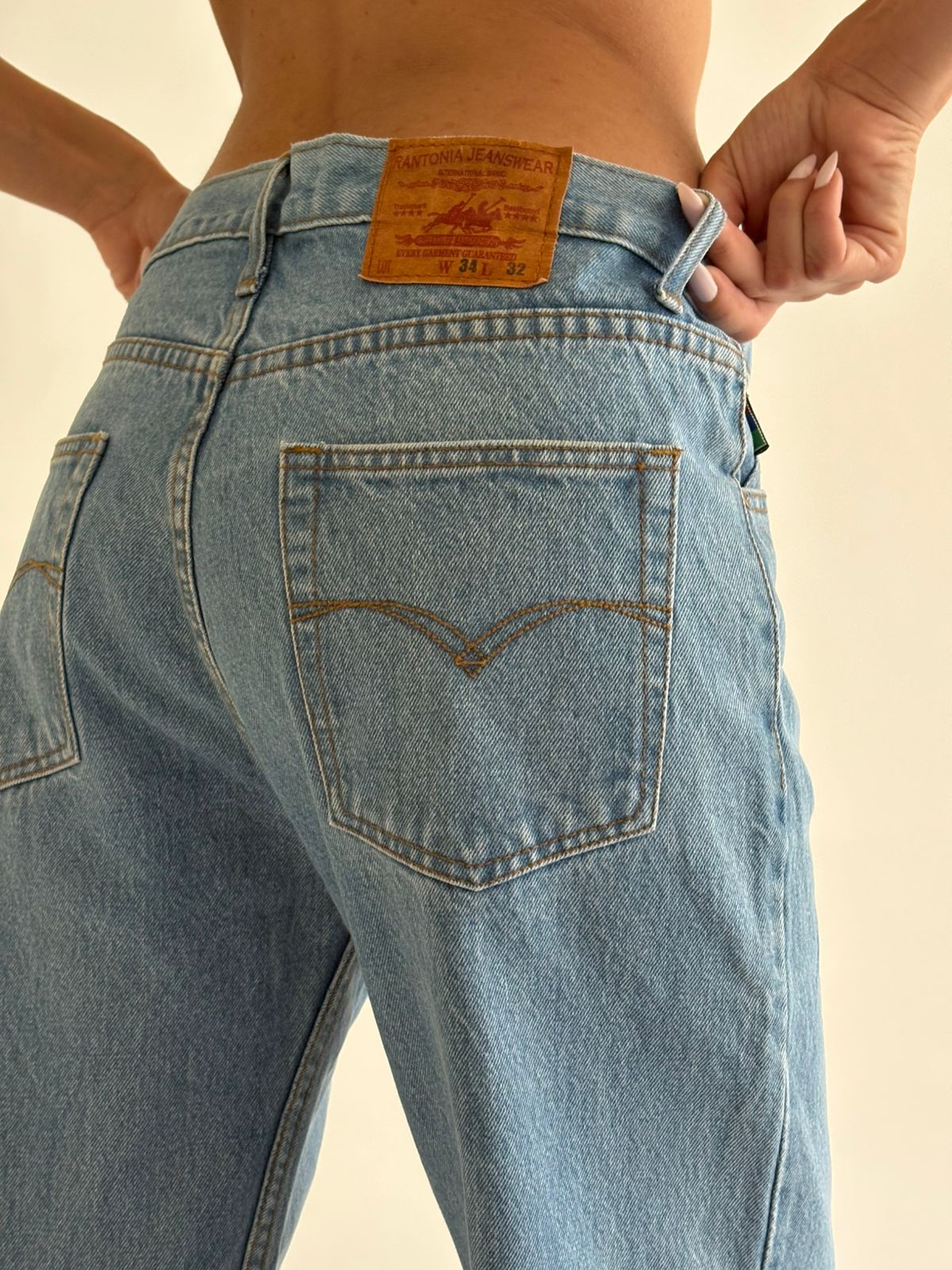 Vintage Lightwash Denim Jeans