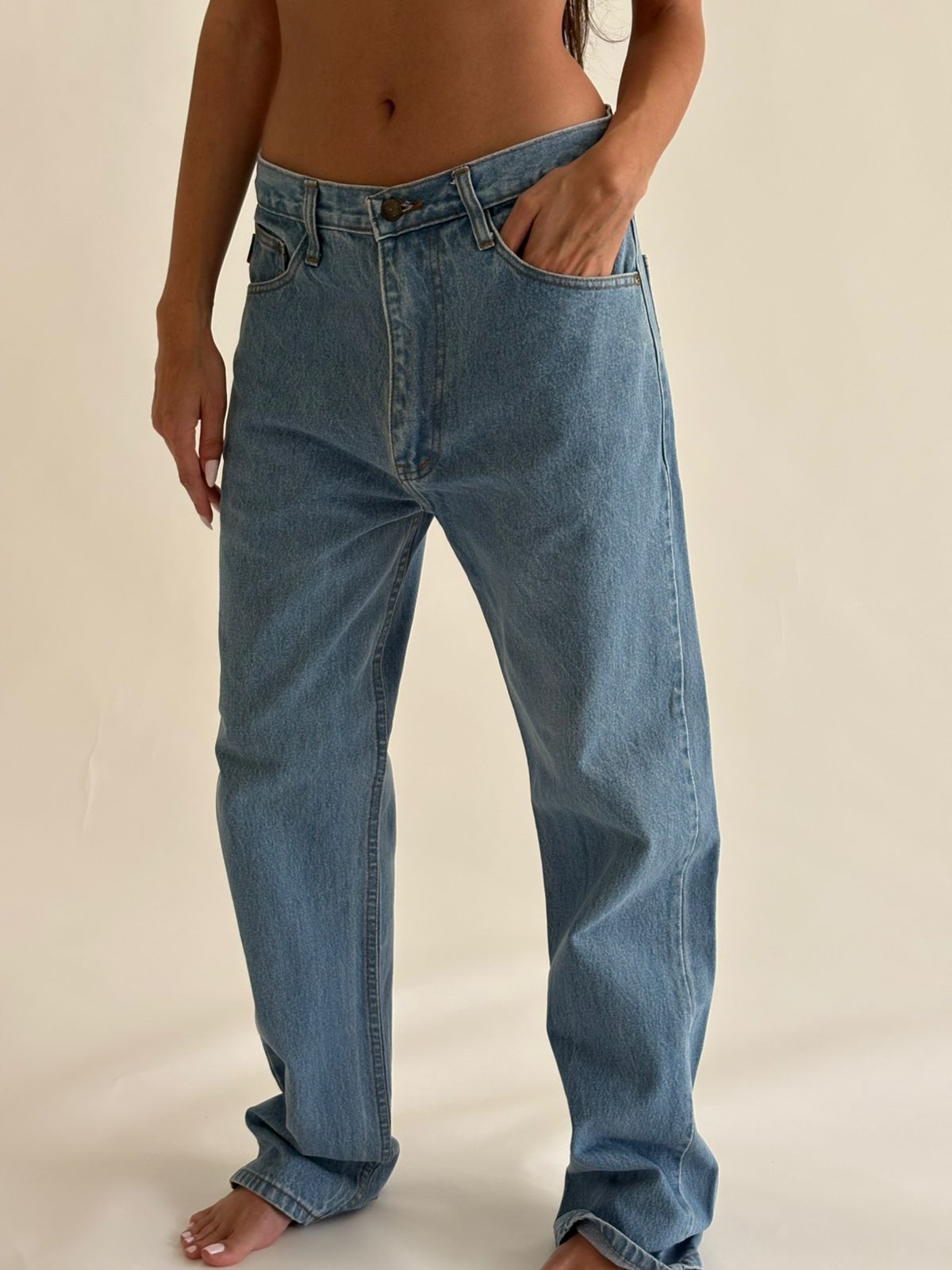 Vintage Lightwash Denim Jeans