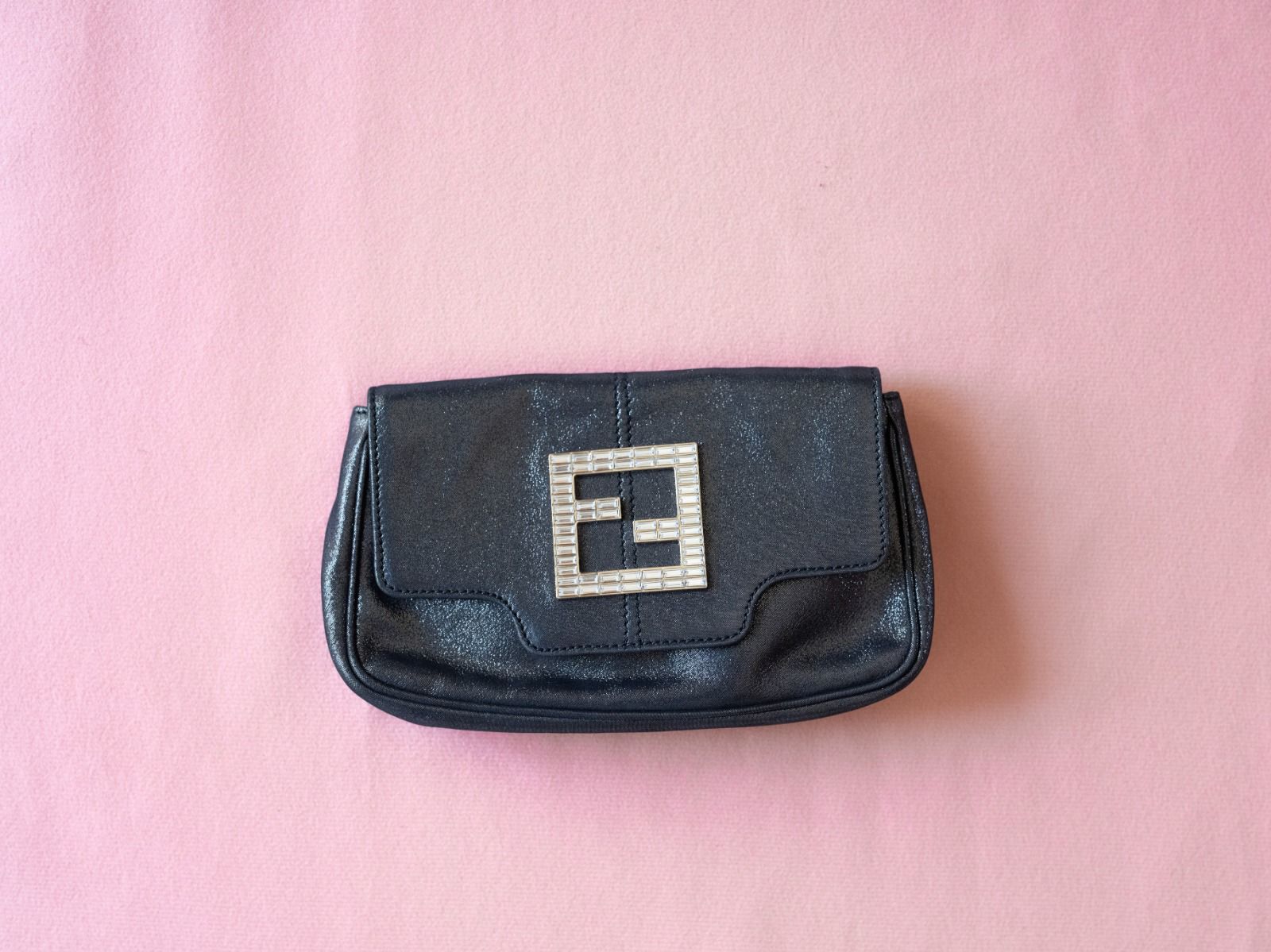 Fendi Shimmer Cluth Bag