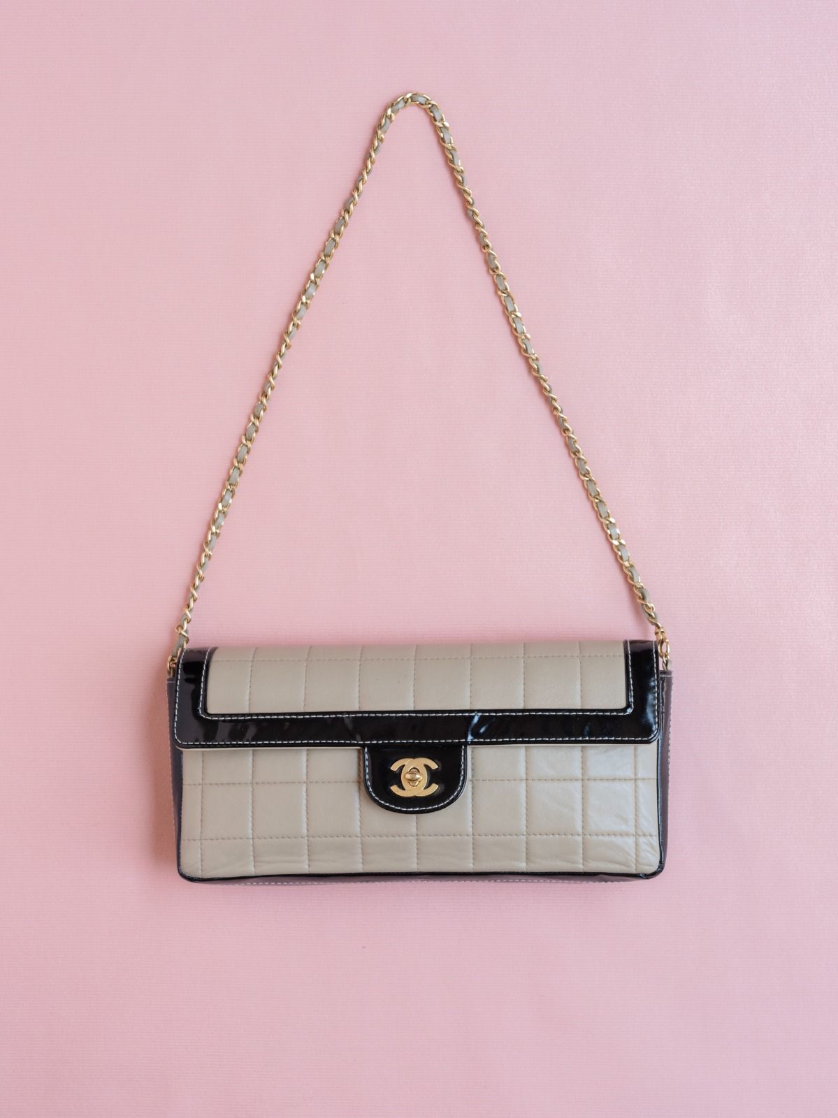 Chanel Chocolate Bar Flap Bag