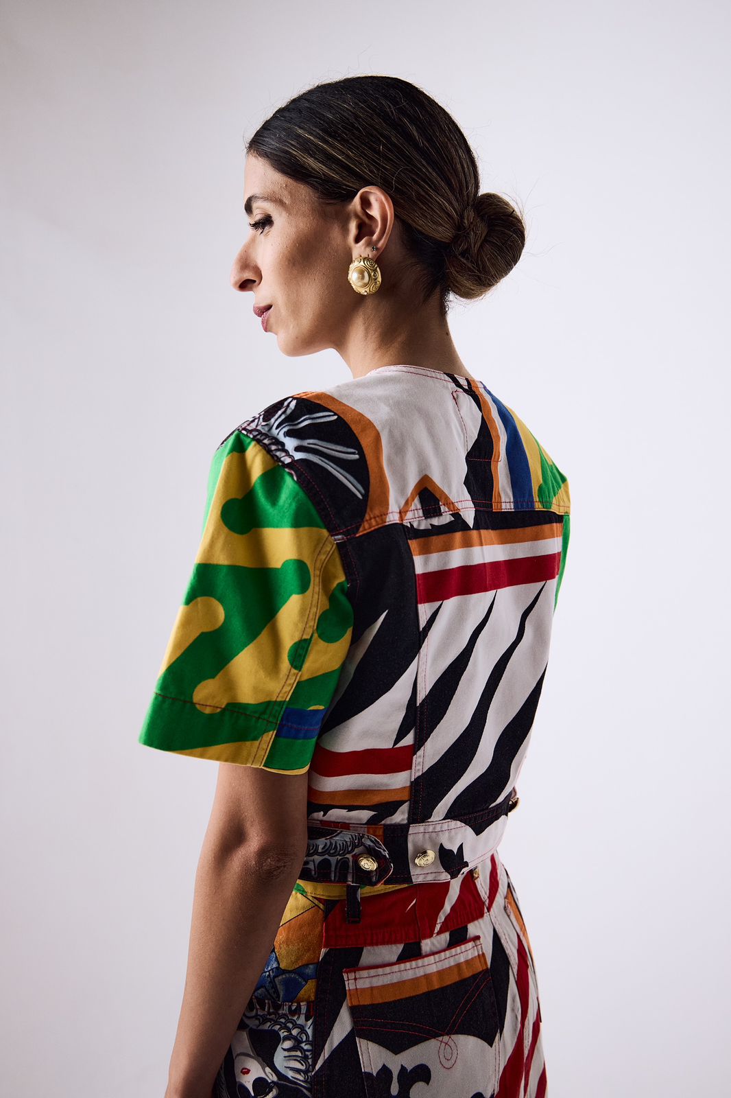 Vintage 90’s Moschino Jeans Denim Skirt Set