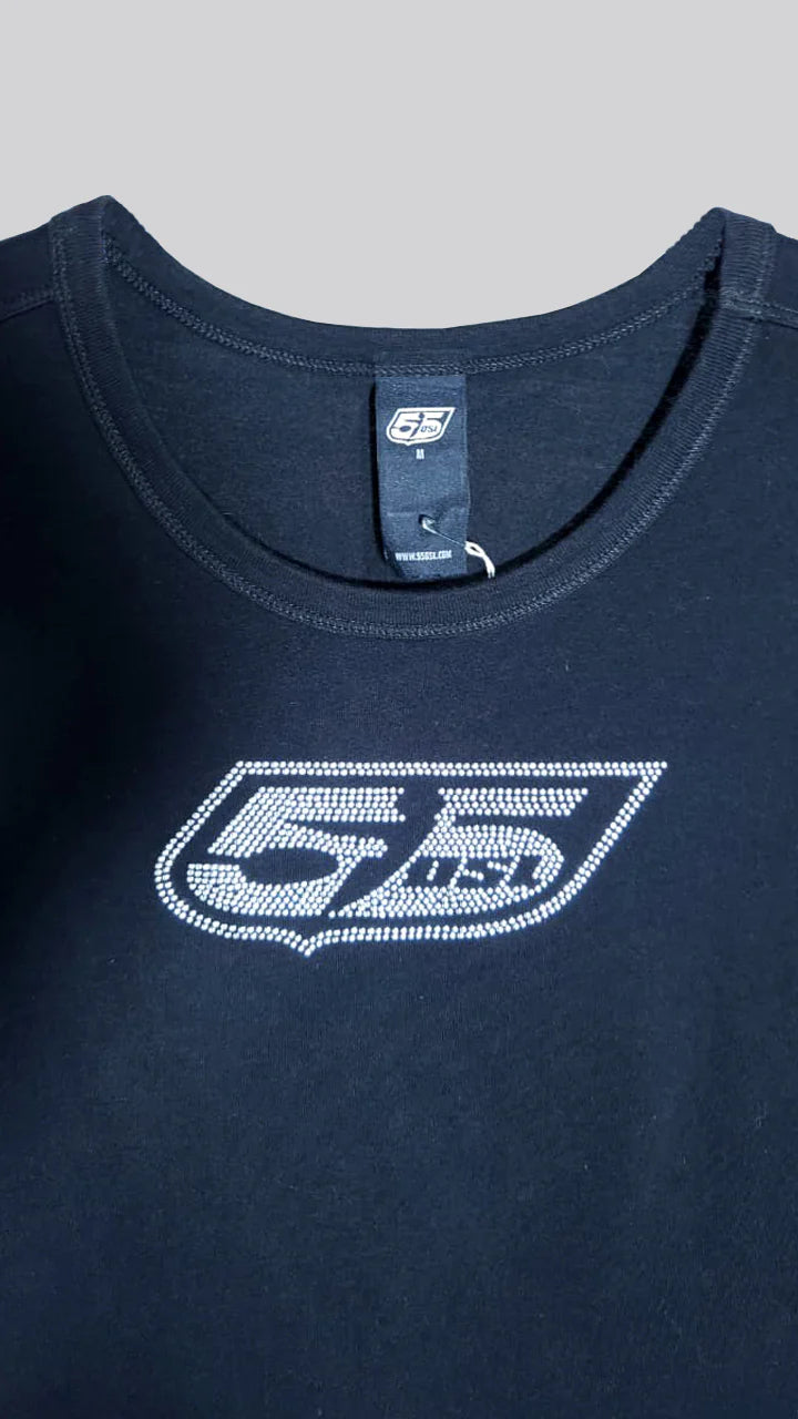 Vintage Diesel 55 DSL Y2K Baby Tee