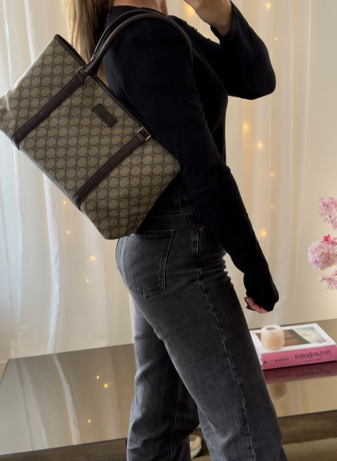 Vintage Gucci tote in GG Canvas