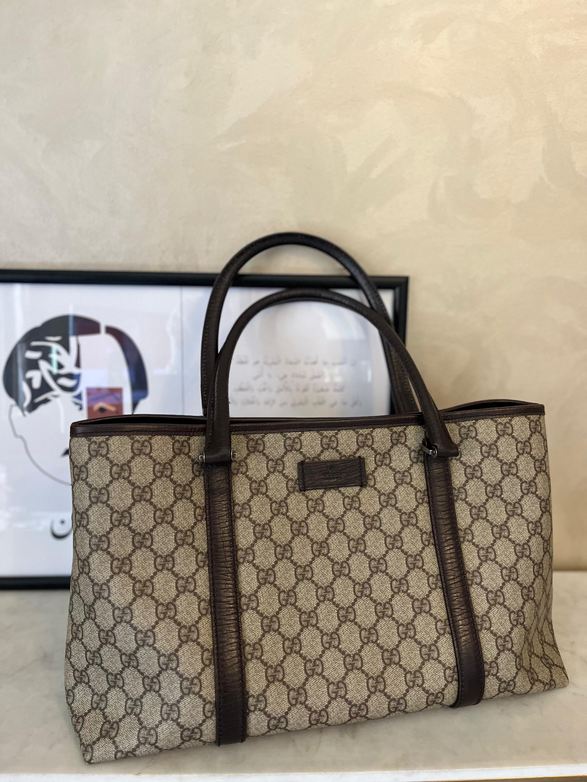 Vintage Gucci tote in GG Canvas