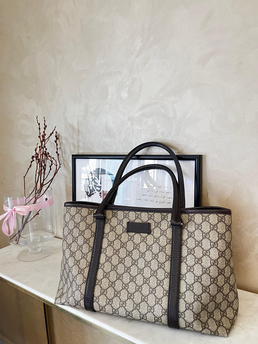 Vintage Gucci tote in GG Canvas